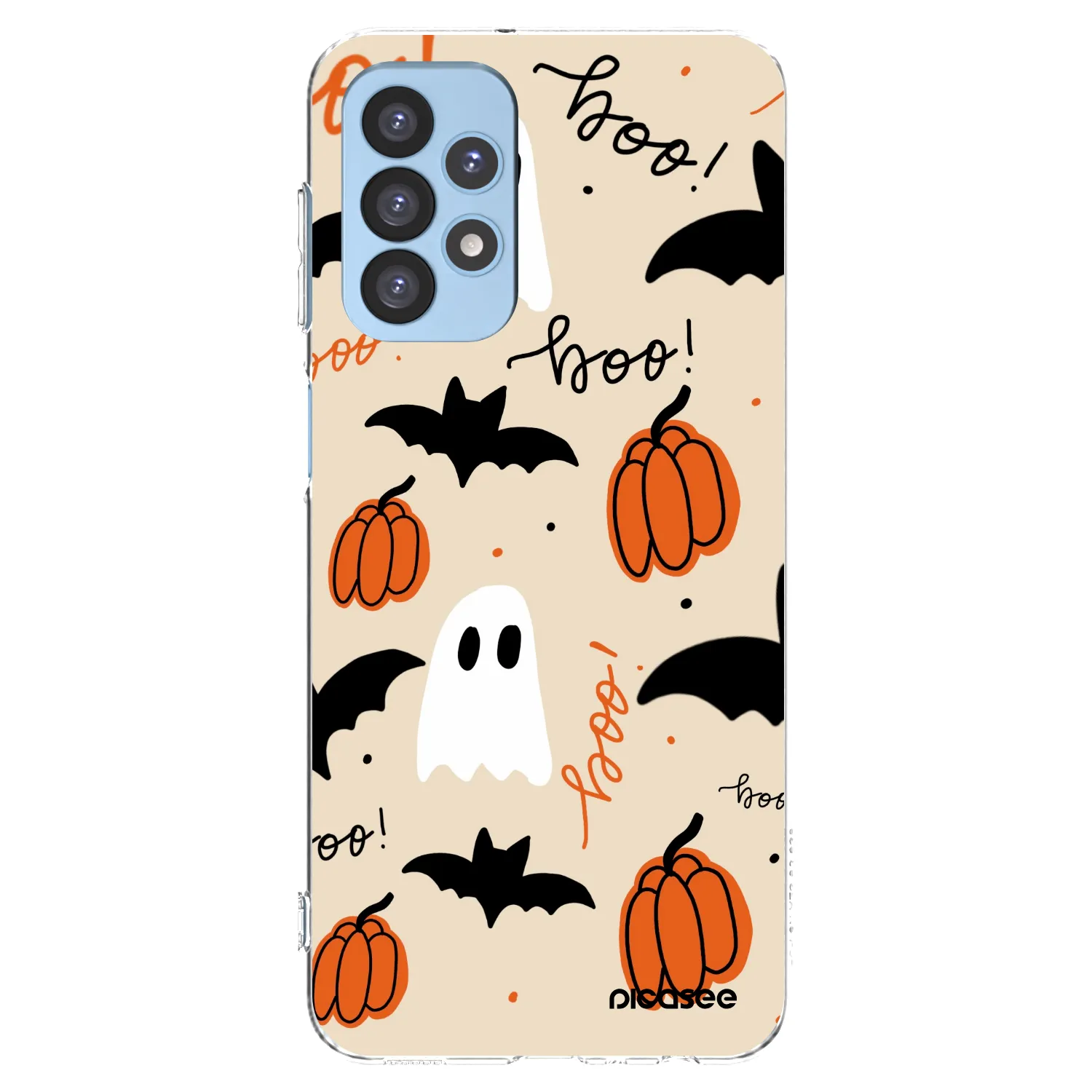 Picasee silikonski prozorni ovitek za Samsung Galaxy A23 A235F 4G - Halloween 26