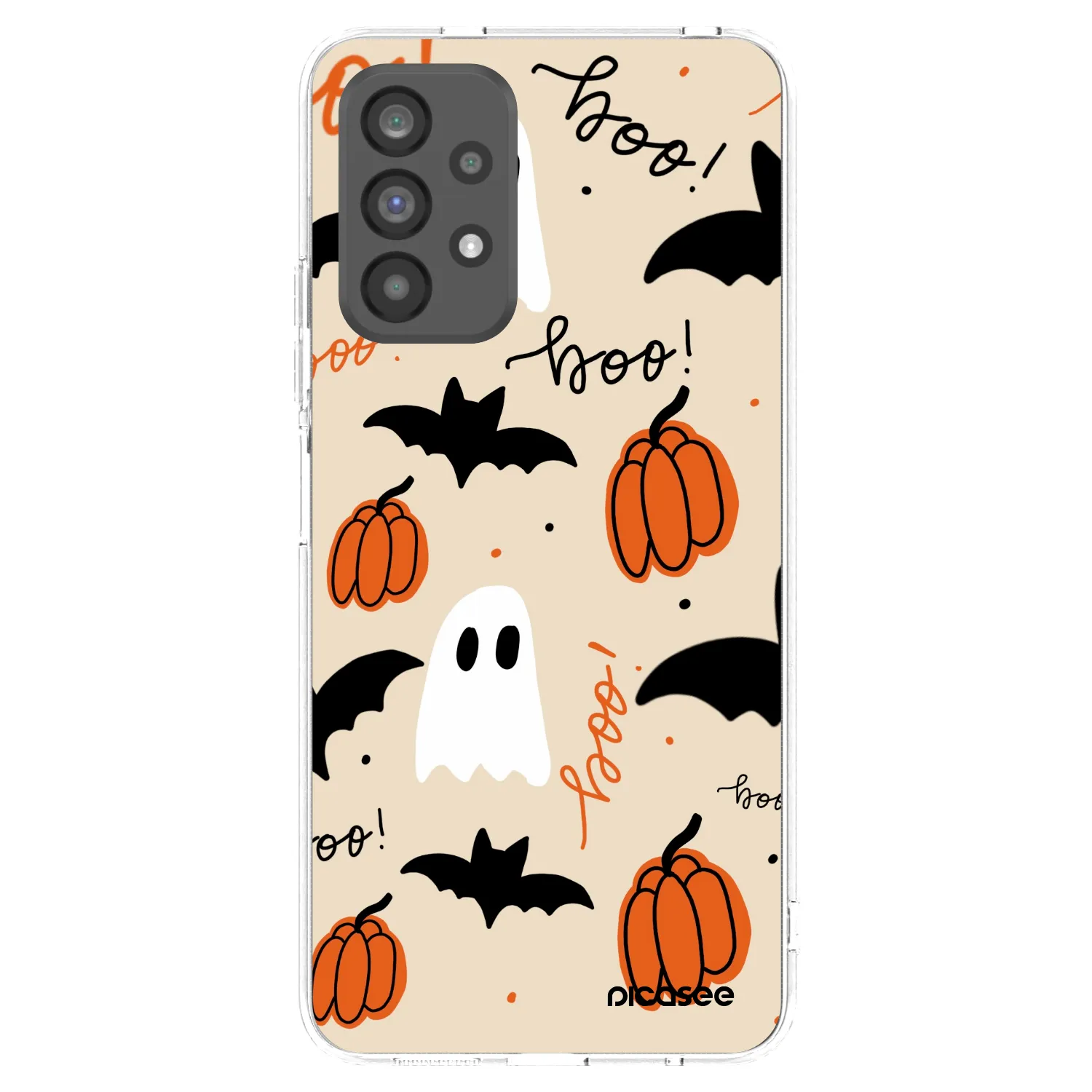 Picasee silikonski prozorni ovitek za Samsung Galaxy A73 5G - Halloween 26