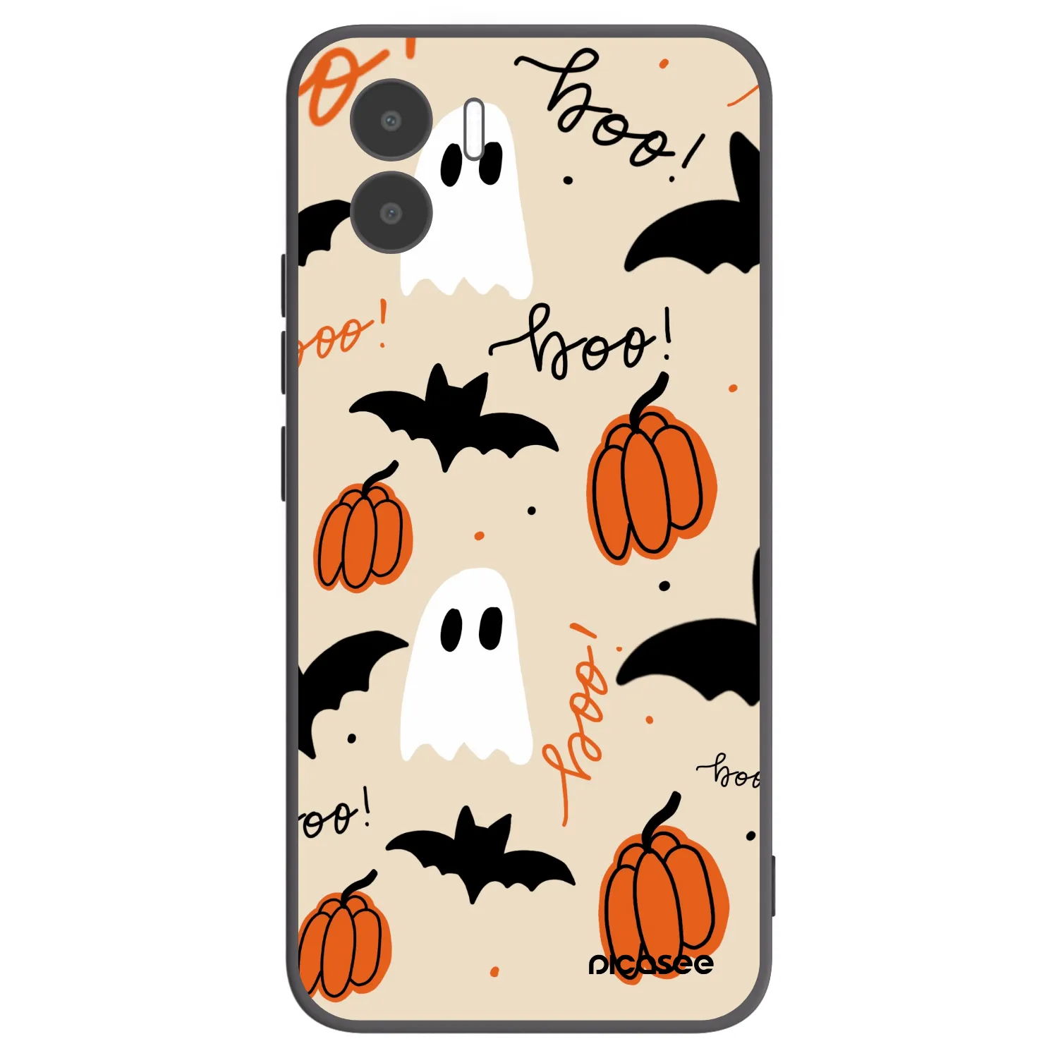 Picasee silikonski črni ovitek za Xiaomi Redmi A1 - Halloween 26