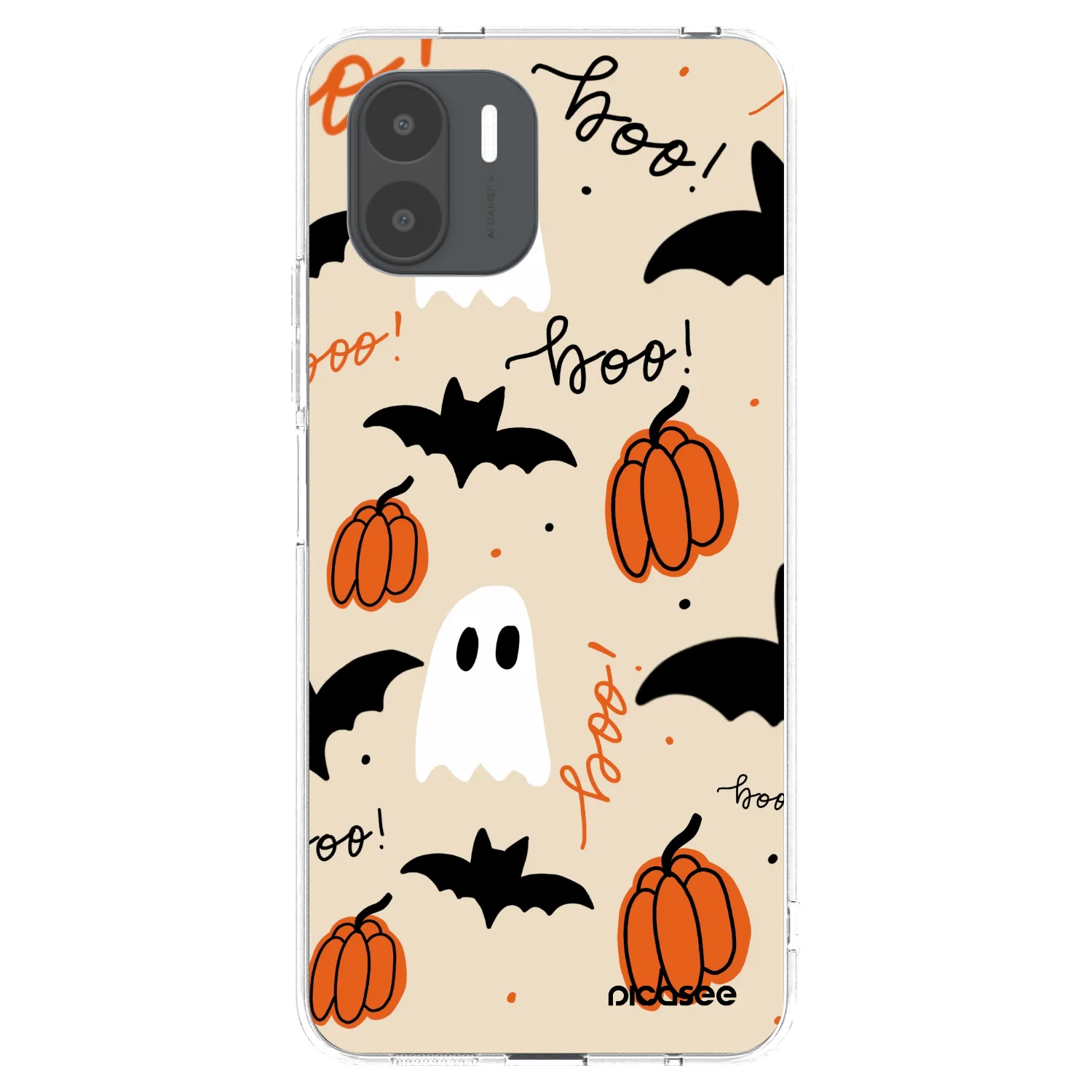 Picasee silikonski prozorni ovitek za Xiaomi Redmi A1 - Halloween 26