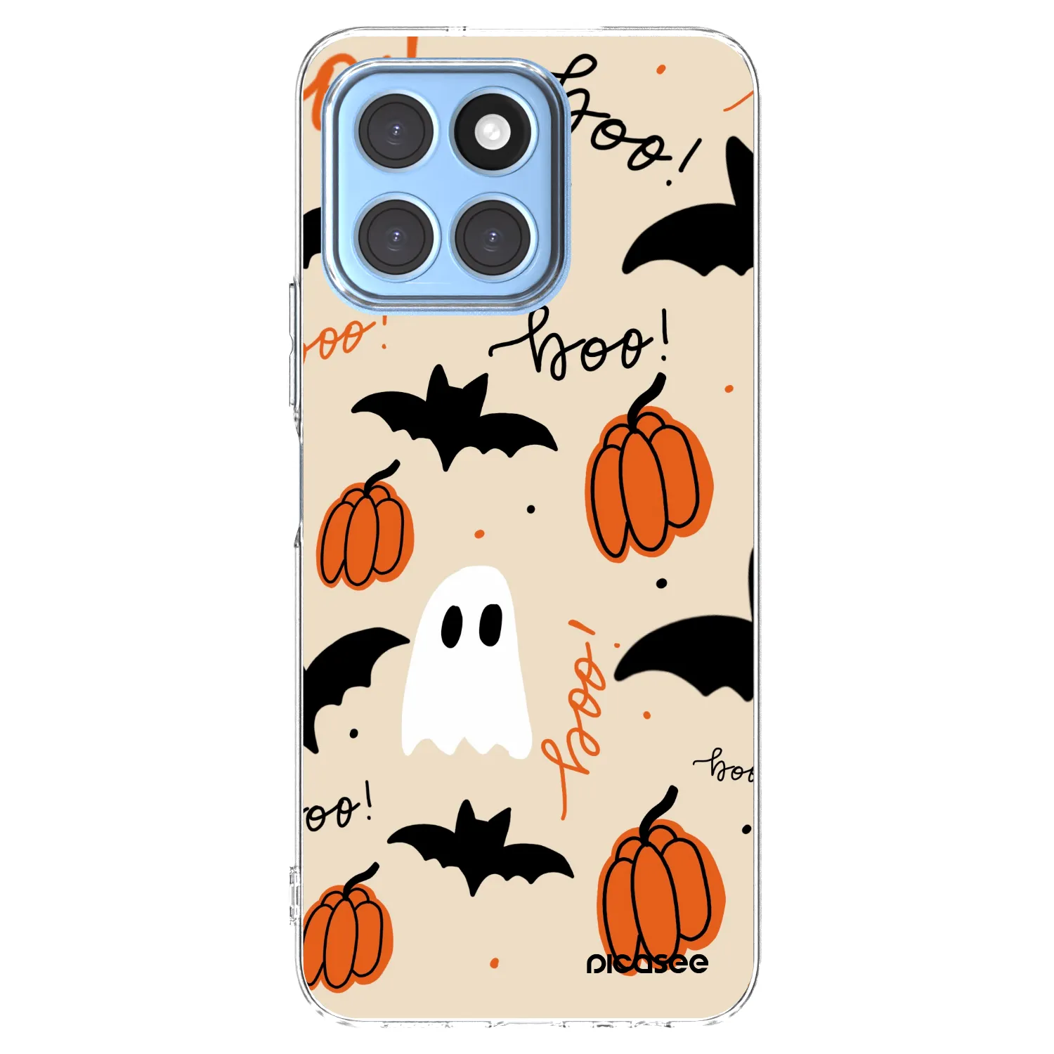 Picasee silikonski prozorni ovitek za Honor X8 5G - Halloween 26