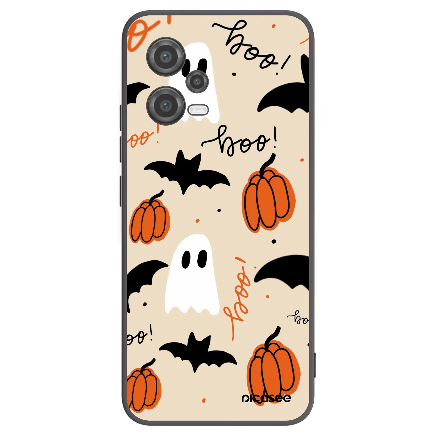 Picasee silikonski črni ovitek za Xiaomi Poco X5 - Halloween 26