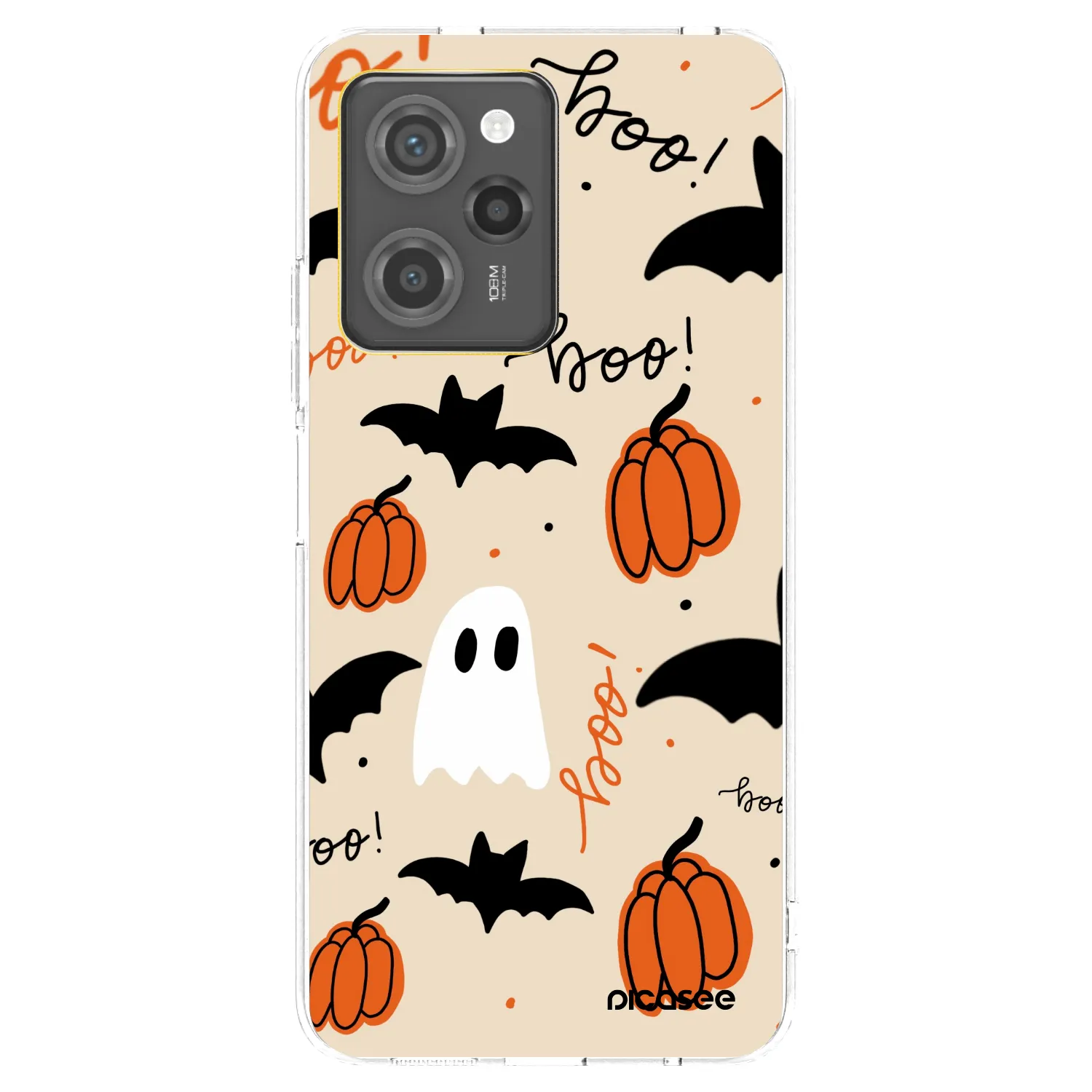 Picasee silikonski črni ovitek za Xiaomi Poco X5 Pro - Halloween 26