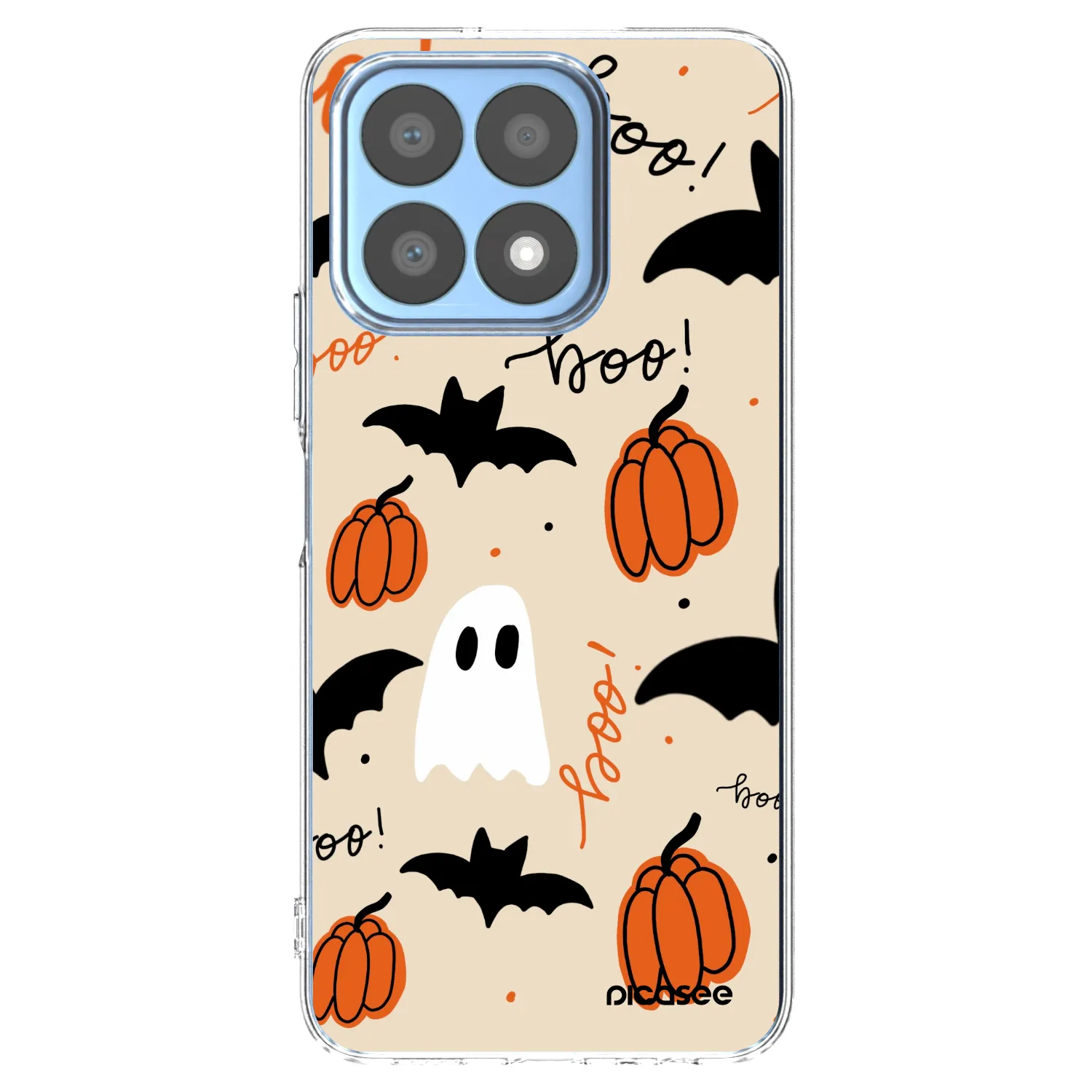 Picasee silikonski prozorni ovitek za Honor X8a - Halloween 26