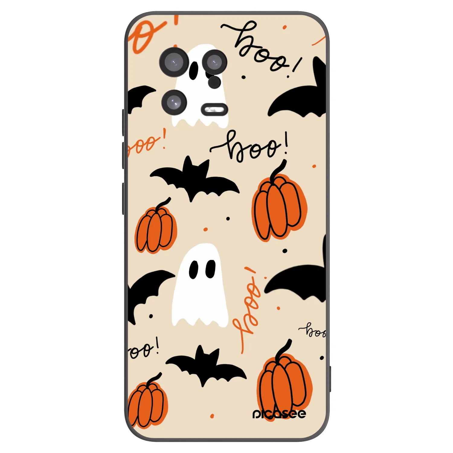 Picasee silikonski črni ovitek za Xiaomi 13 - Halloween 26