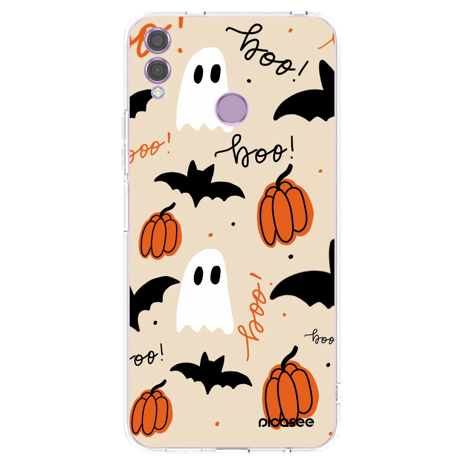 Picasee silikonski prozorni ovitek za Honor 8X - Halloween 26