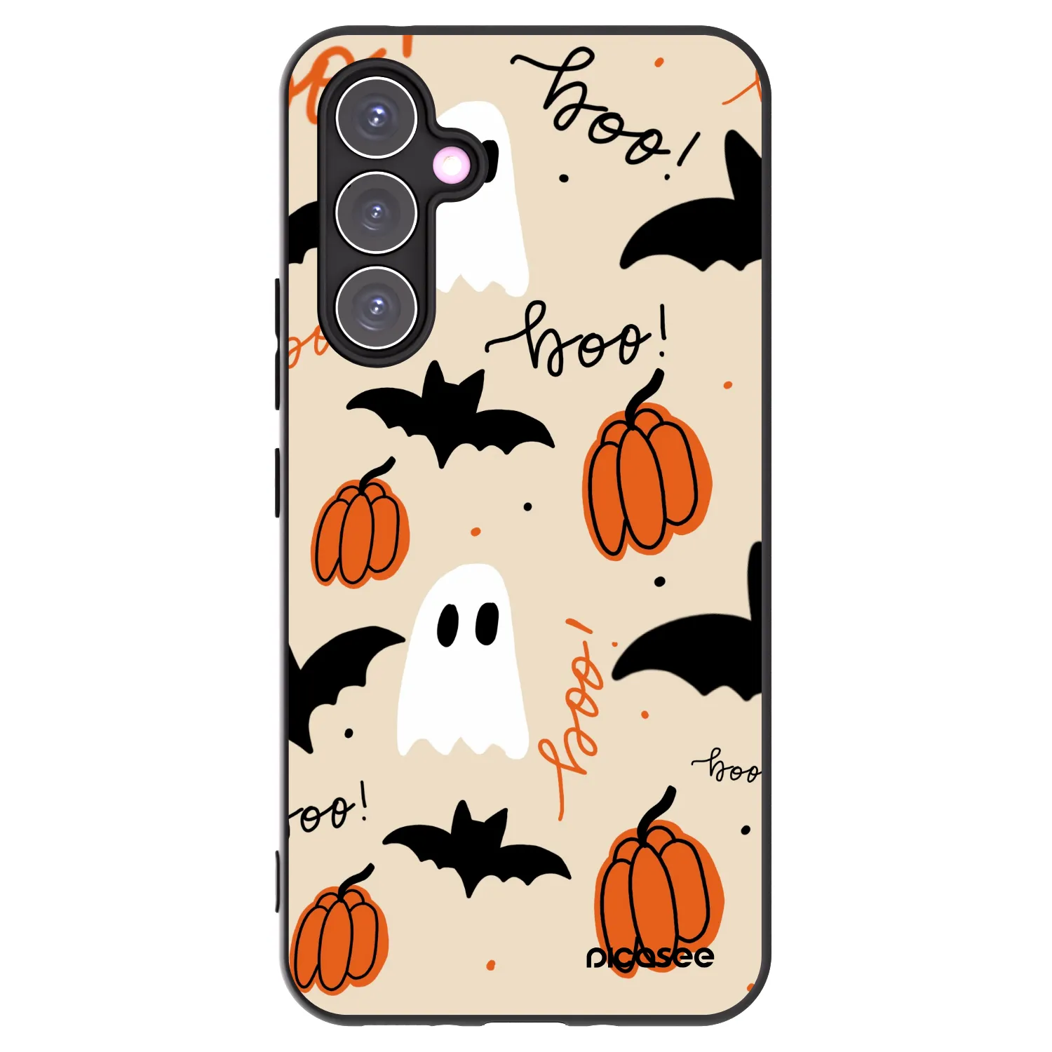 Picasee silikonski črni ovitek za Samsung Galaxy A54 5G A546B - Halloween 26