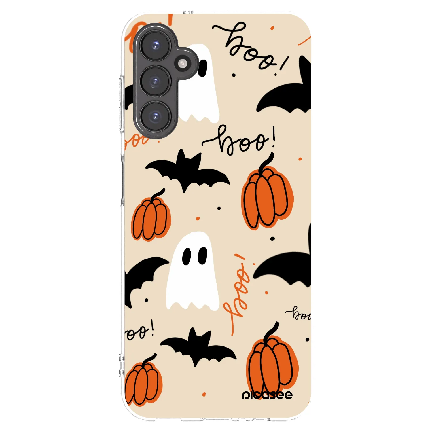 Picasee silikonski prozorni ovitek za Samsung Galaxy A14 4G A145R - Halloween 26