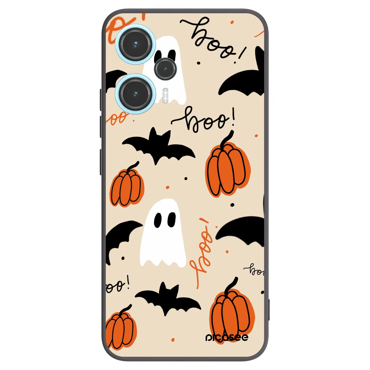 Picasee silikonski črni ovitek za Xiaomi Poco F5 - Halloween 26