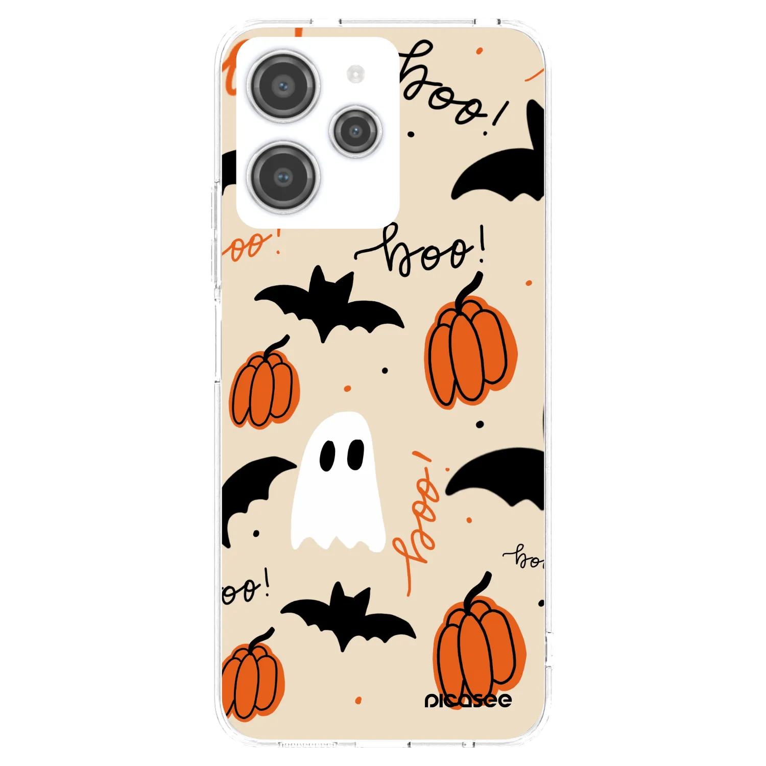 Picasee silikonski prozorni ovitek za Xiaomi Redmi 12 4G - Halloween 26