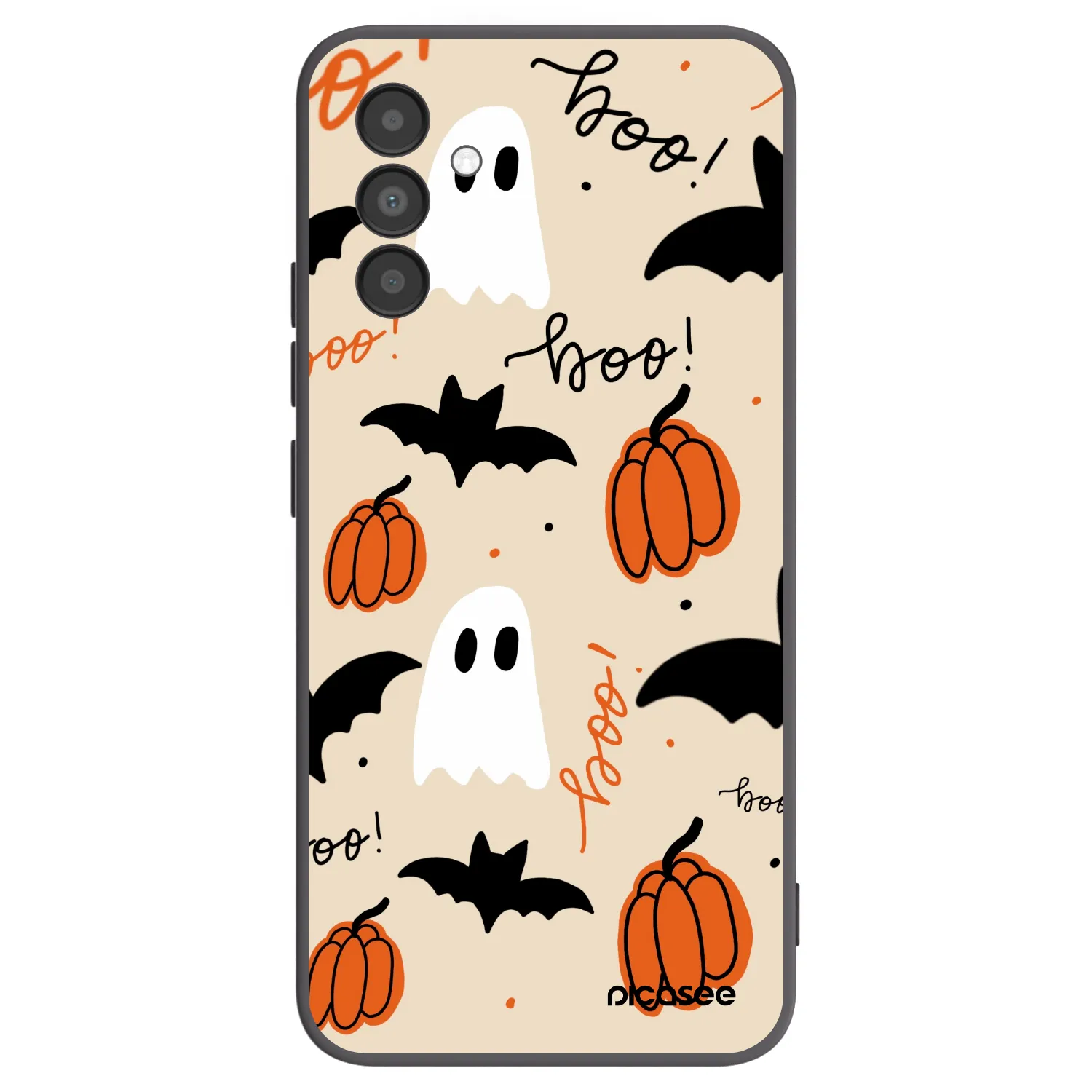Picasee silikonski črni ovitek za Samsung Galaxy A04s A047F - Halloween 26