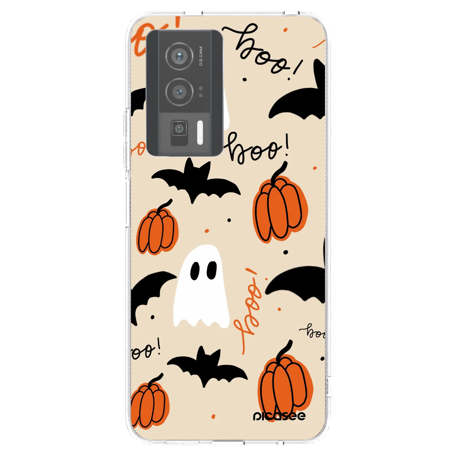 Picasee silikonski prozorni ovitek za Xiaomi Poco F5 Pro 5G - Halloween 26