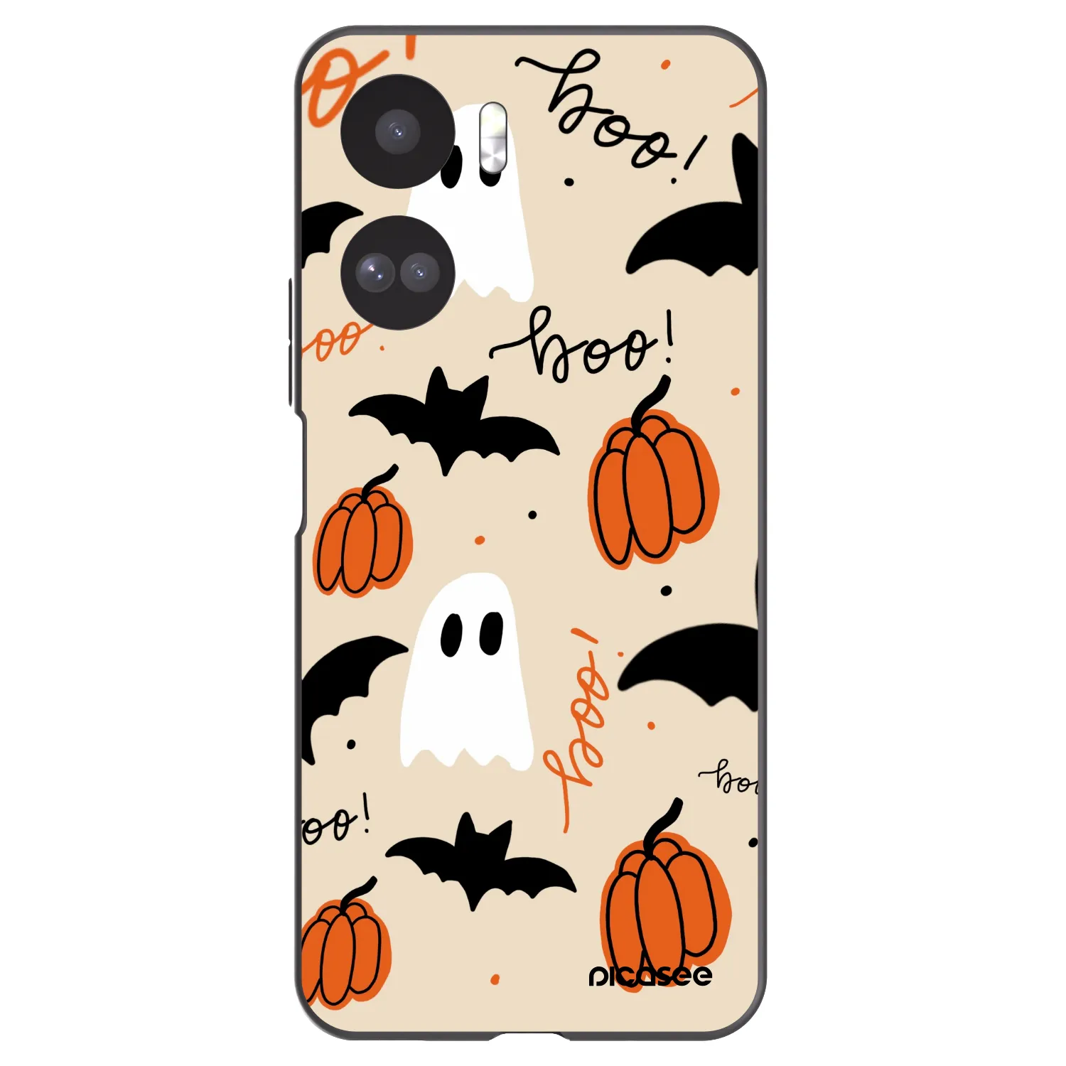 Picasee silikonski črni ovitek za Honor 90 Lite 5G - Halloween 26