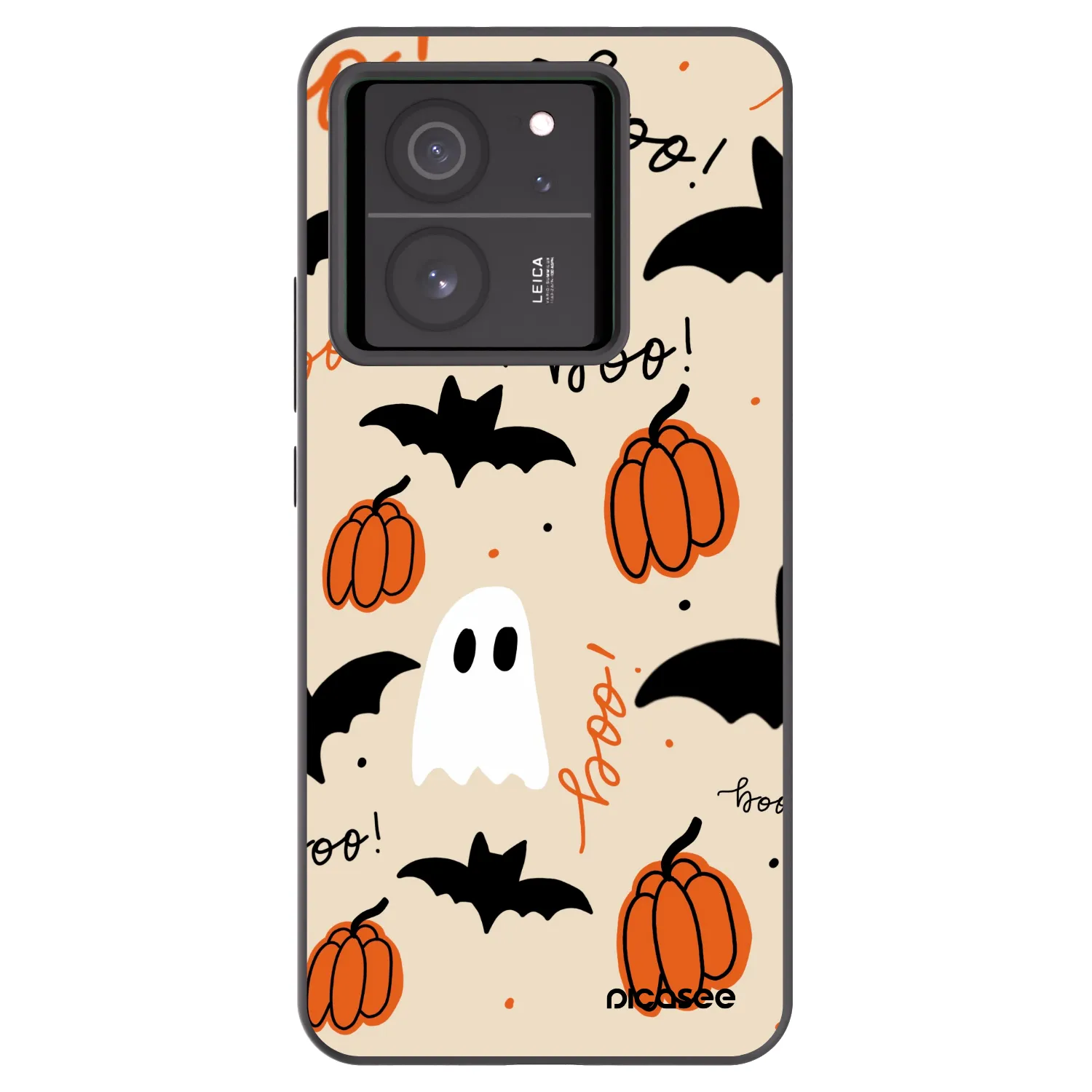 Picasee silikonski črni ovitek za Xiaomi 13T - Halloween 26