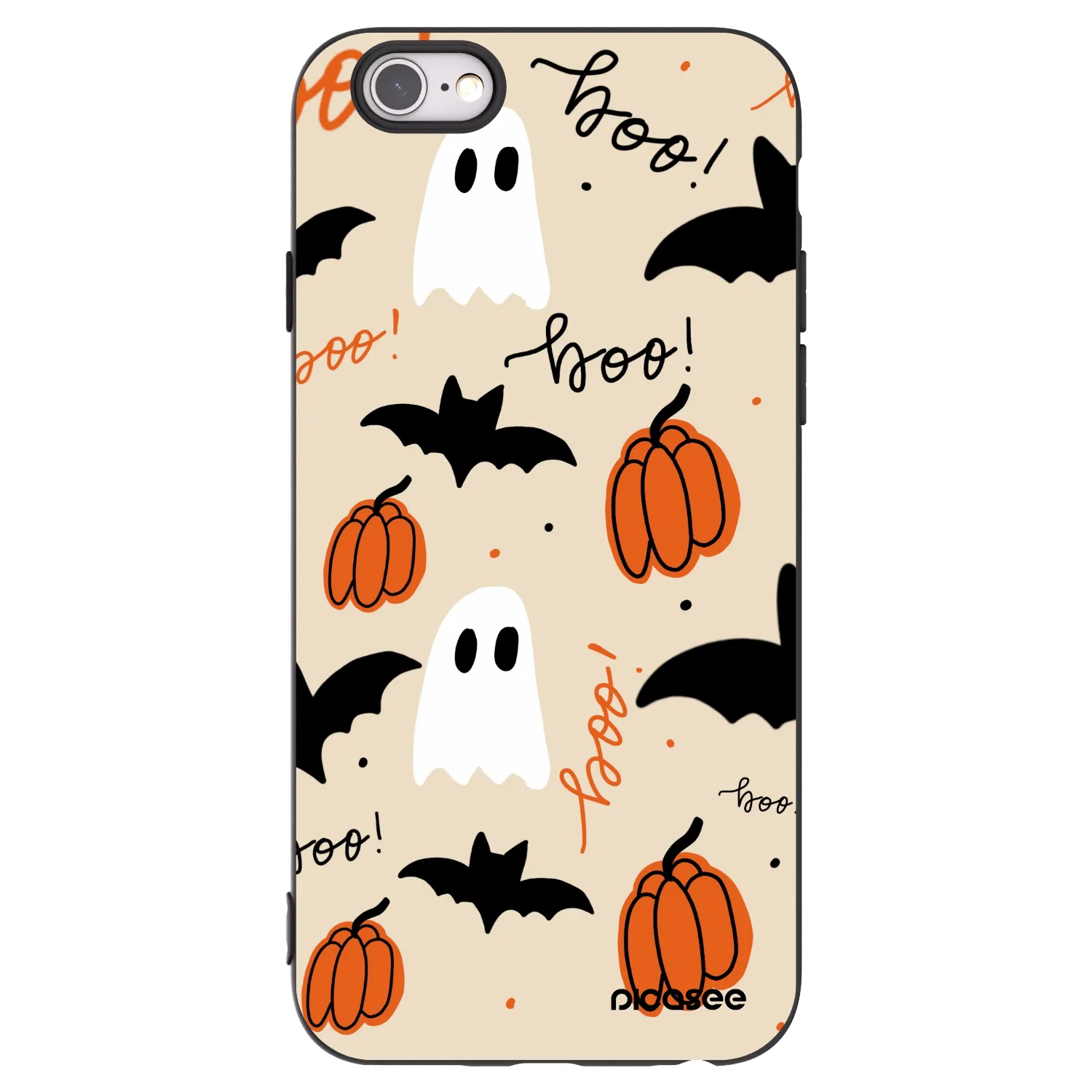 Picasee silikonski črni ovitek za Apple iPhone 6/6S - Halloween 26