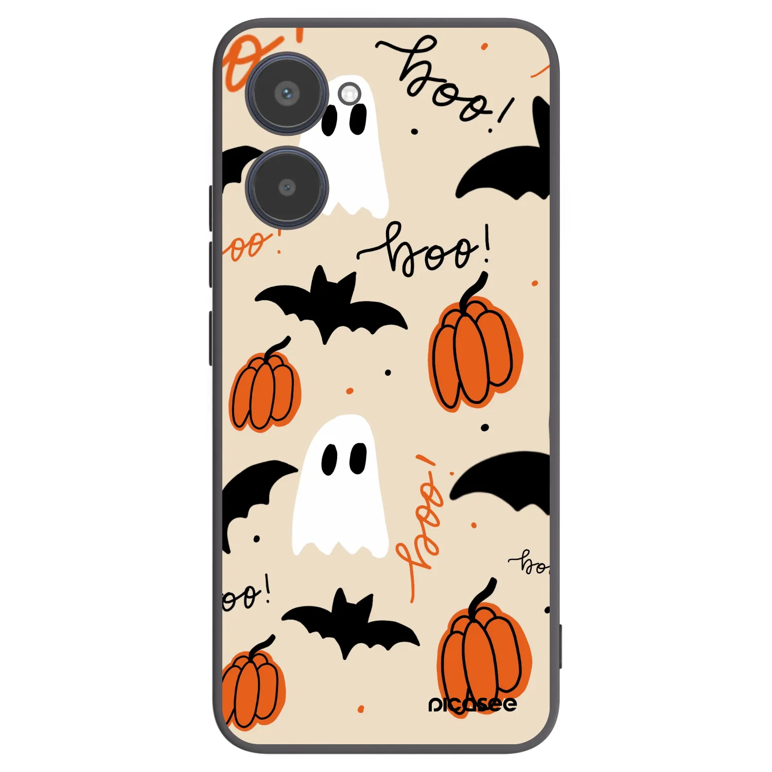Picasee silikonski črni ovitek za Realme 10 4G - Halloween 26