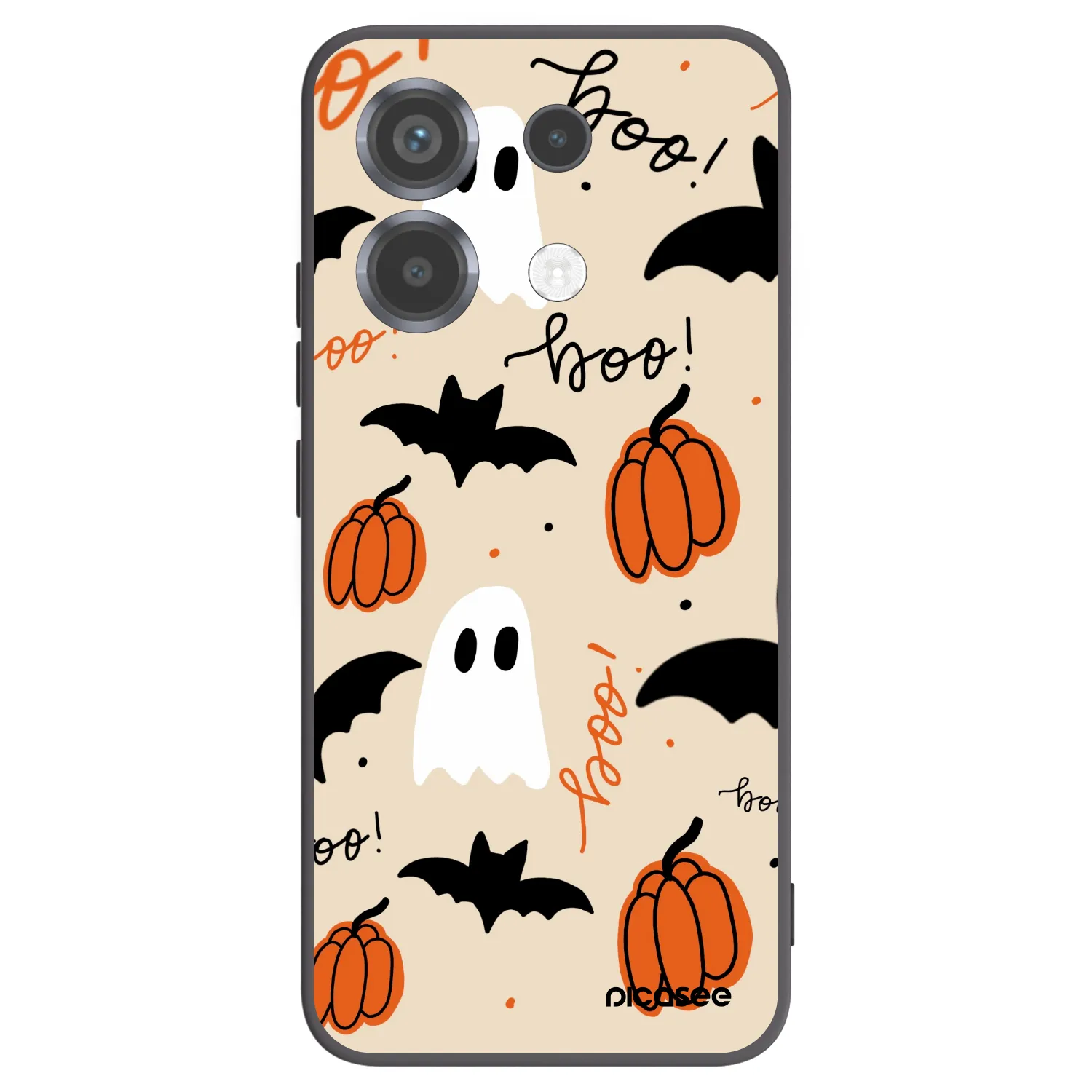Picasee silikonski črni ovitek za Xiaomi Poco X6 - Halloween 26