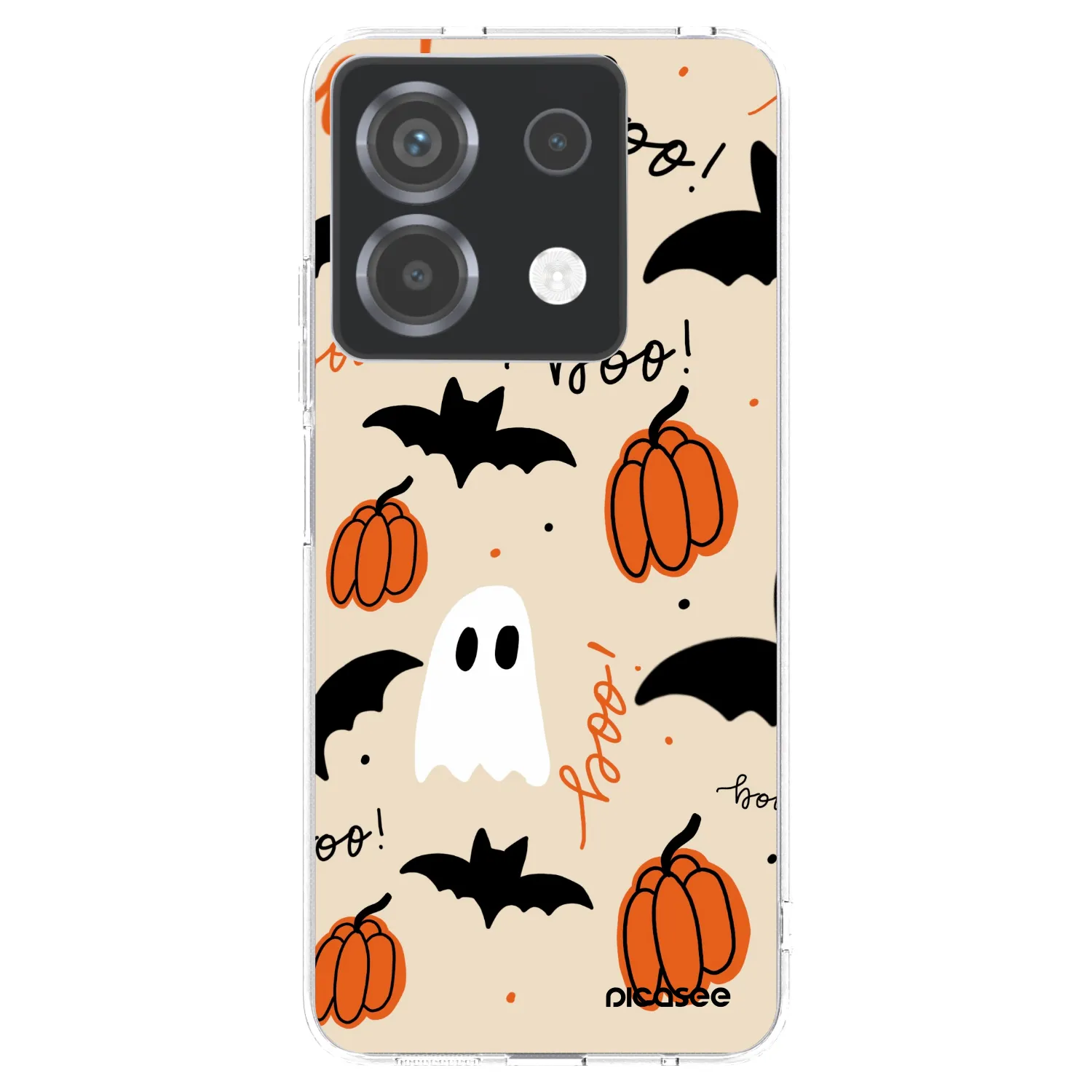 Picasee silikonski prozorni ovitek za Xiaomi Poco X6 - Halloween 26