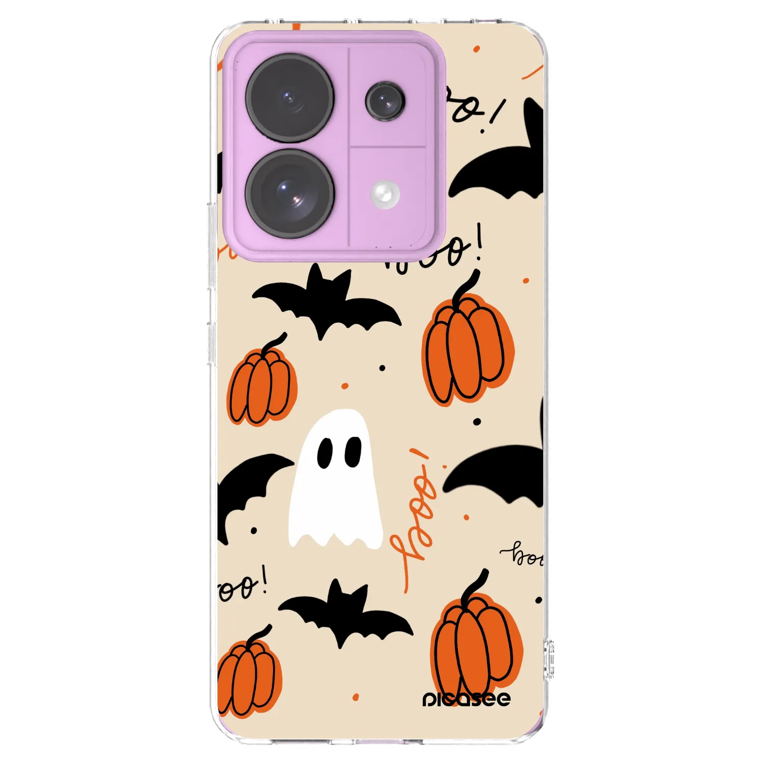 Picasee silikonski prozorni ovitek za Xiaomi Redmi Note 13 Pro 5G - Halloween 26