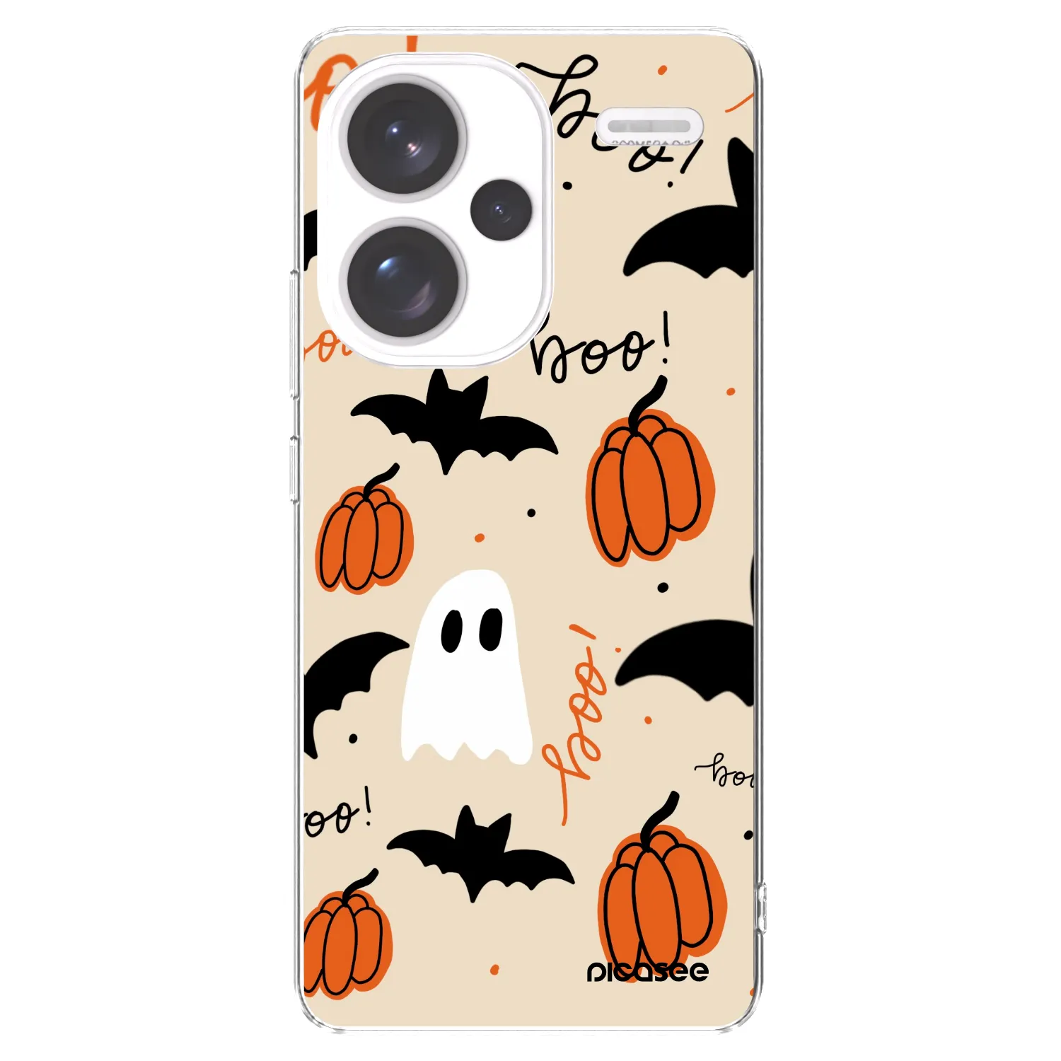 Picasee silikonski prozorni ovitek za Xiaomi Redmi Note 13 Pro+ 5G - Halloween 26