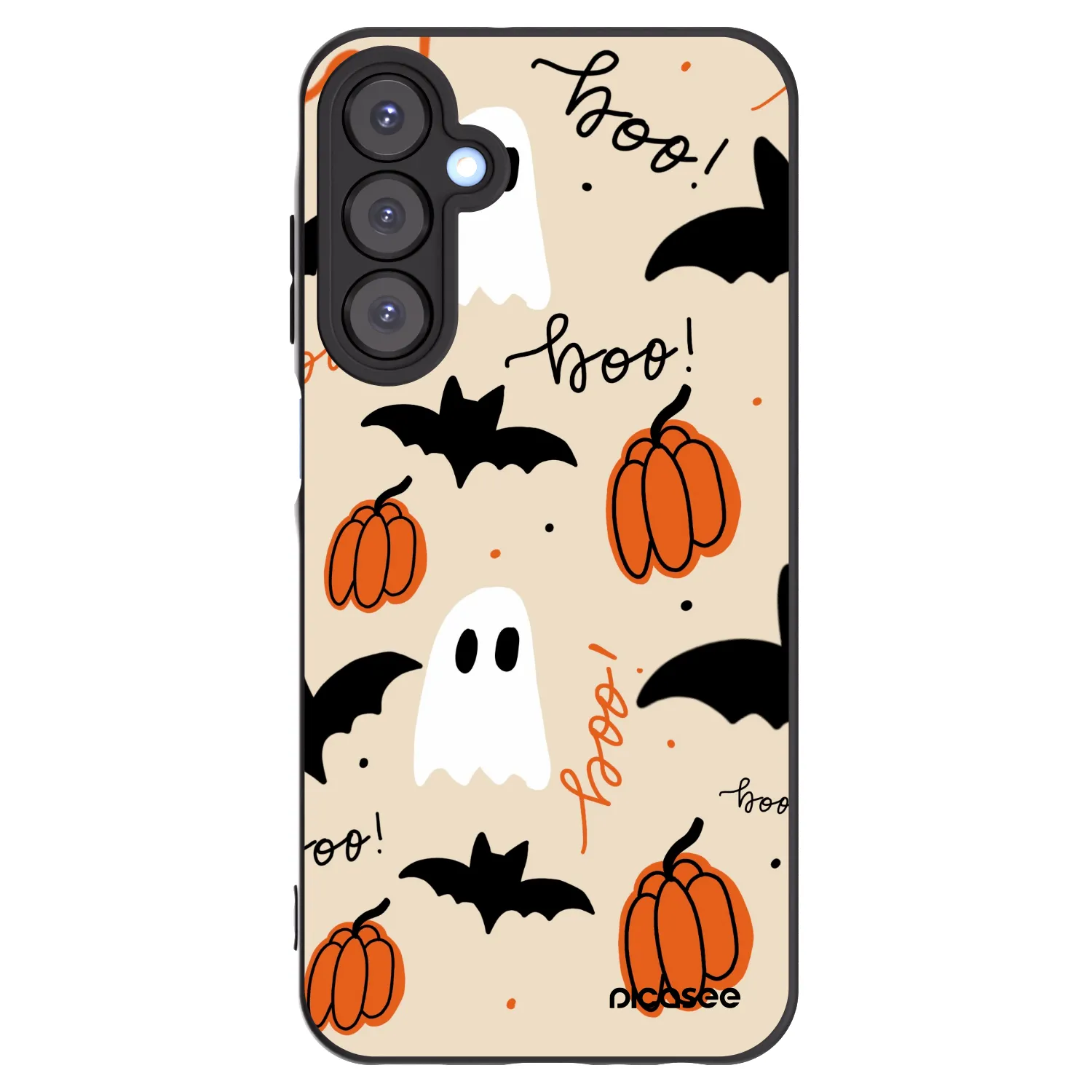 Picasee silikonski črni ovitek za Samsung Galaxy A25 A256B 5G - Halloween 26