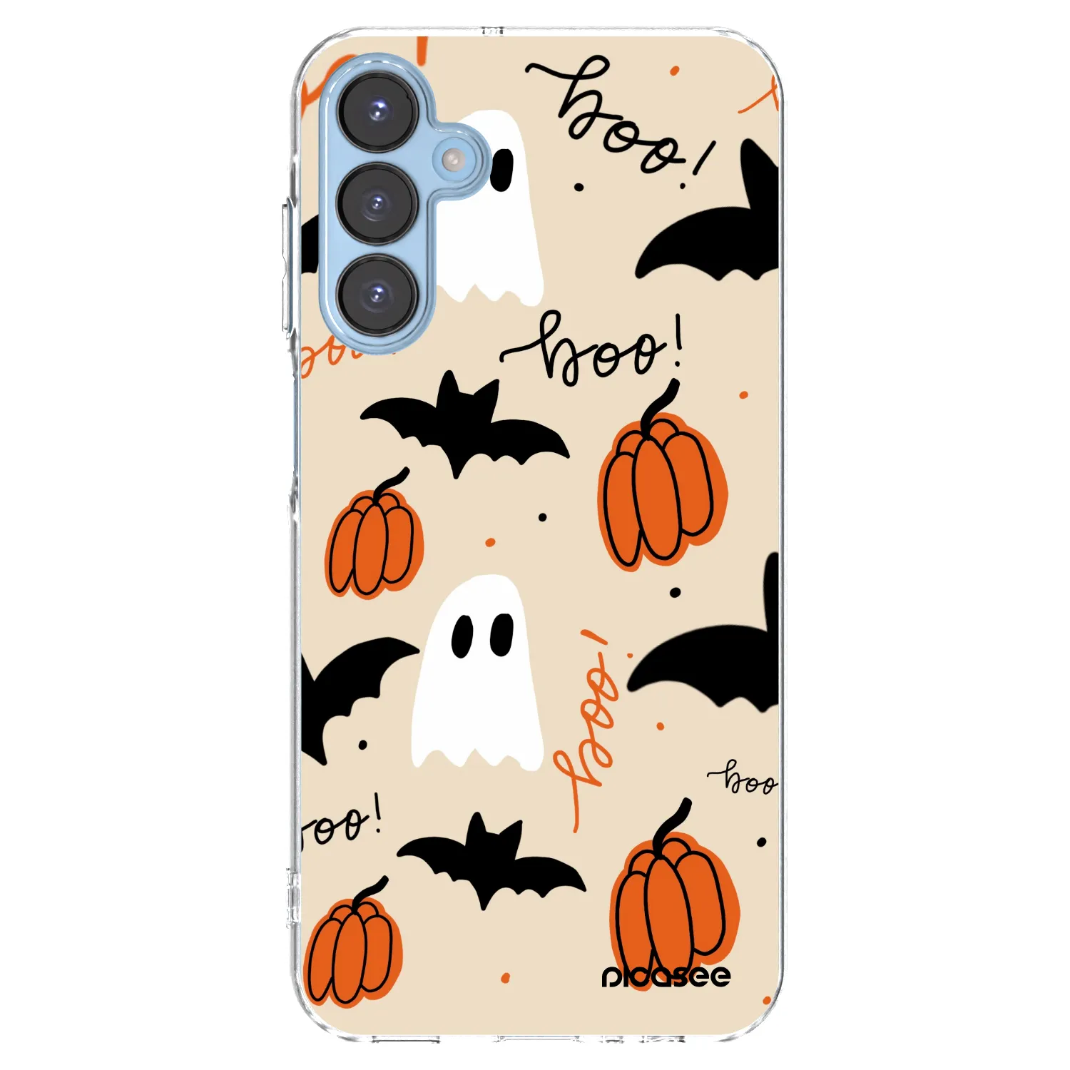 Picasee silikonski prozorni ovitek za Samsung Galaxy A15 A156B 5G - Halloween 26