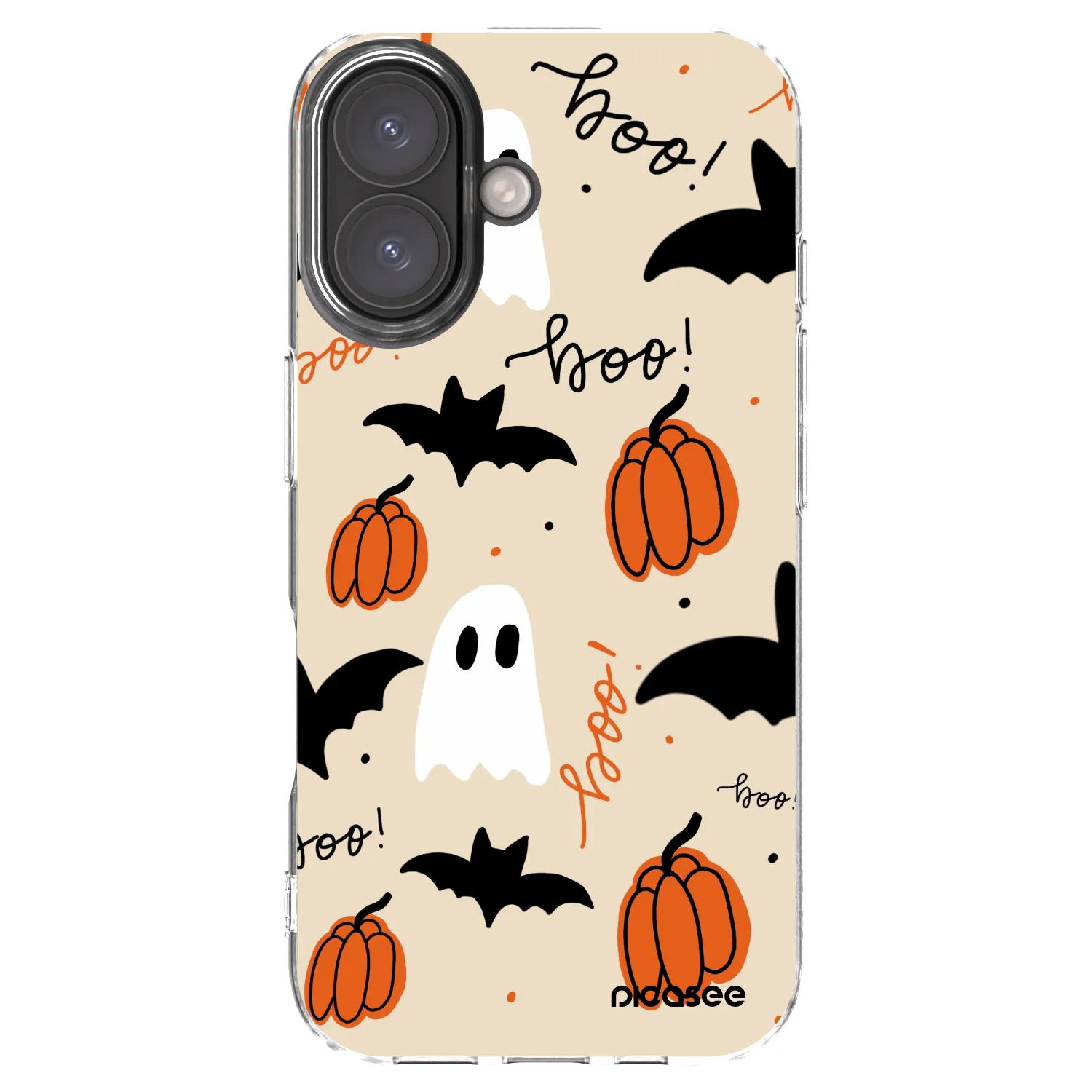 Picasee silikonski prozorni ovitek za Apple iPhone 16 - Halloween 26