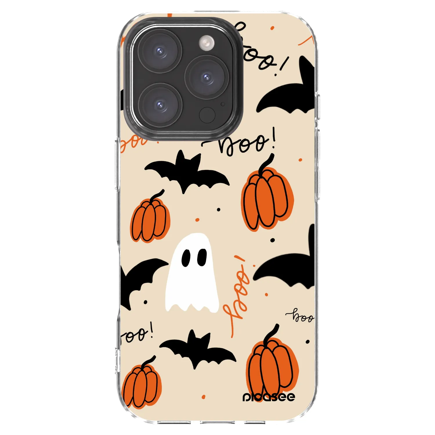 Picasee silikonski prozorni ovitek za Apple iPhone 16 Pro - Halloween 26