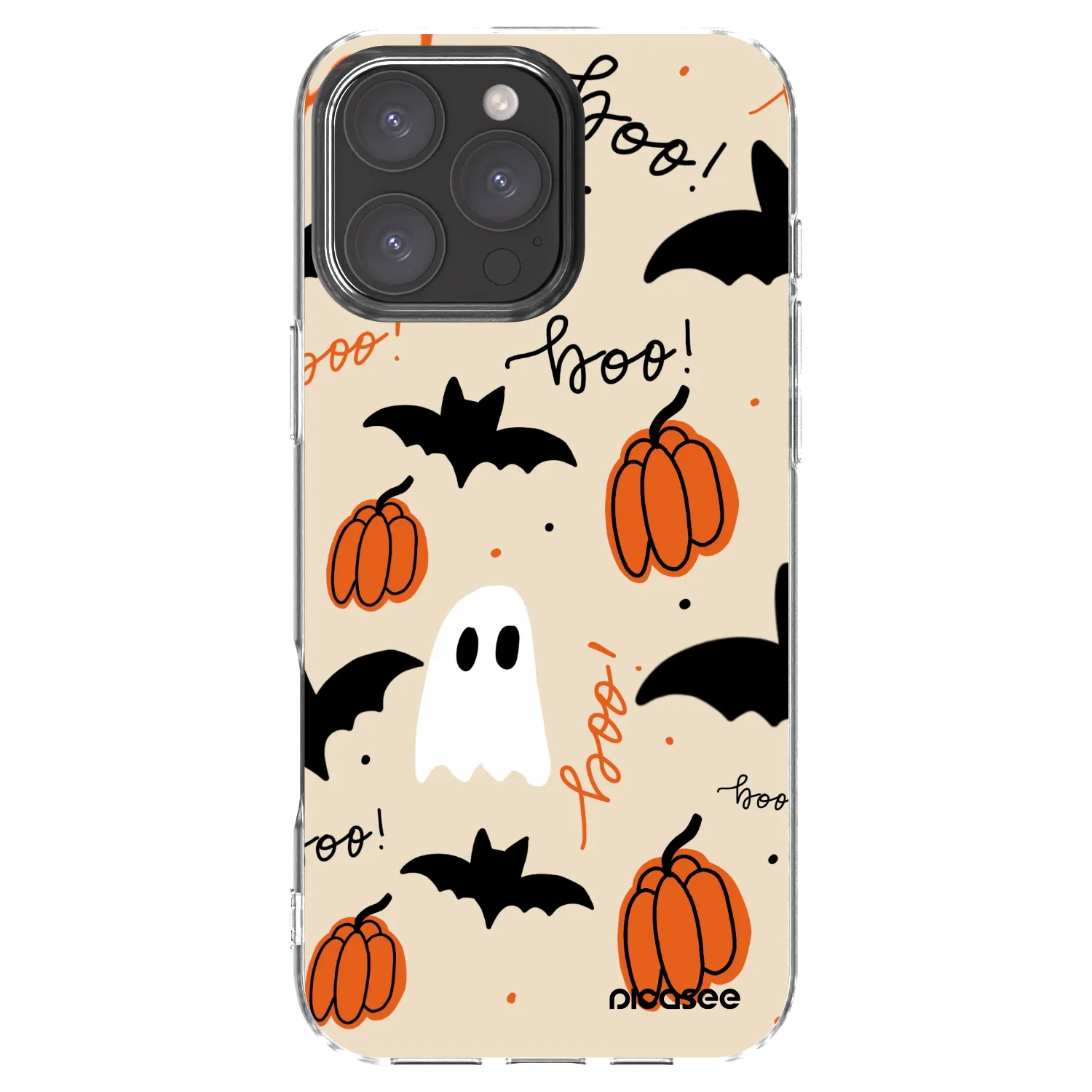 Picasee silikonski prozorni ovitek za Apple iPhone 16 Pro Max - Halloween 26