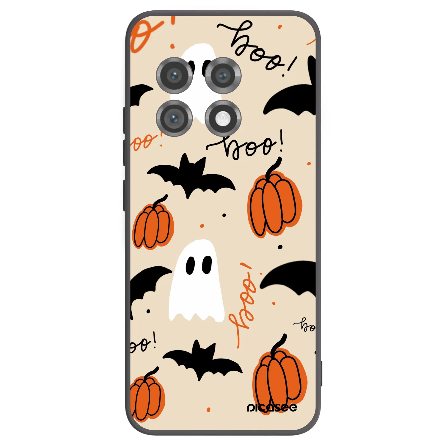 Picasee silikonski črni ovitek za OnePlus 11 5G - Halloween 26