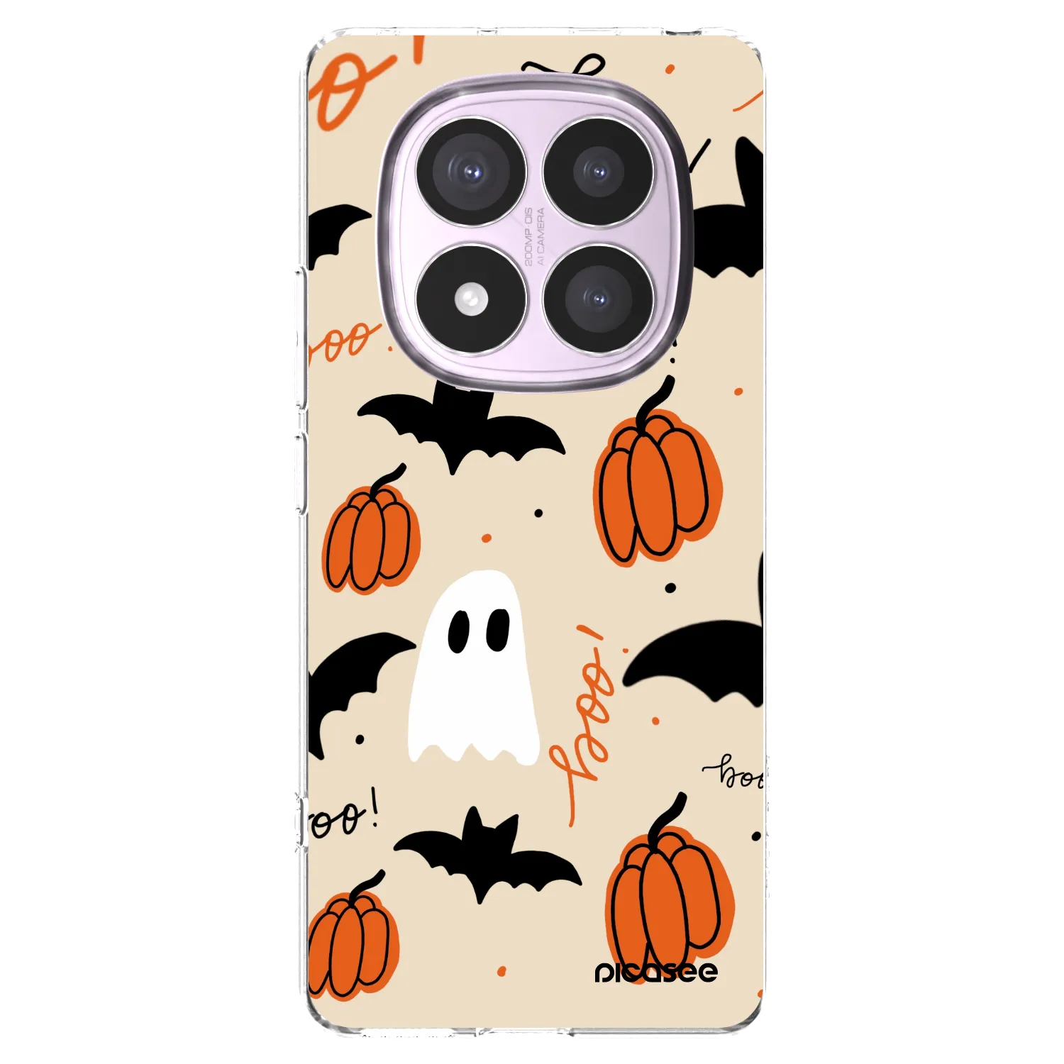 Picasee silikonski prozorni ovitek za Xiaomi Redmi Note 14 Pro 5G - Halloween 26