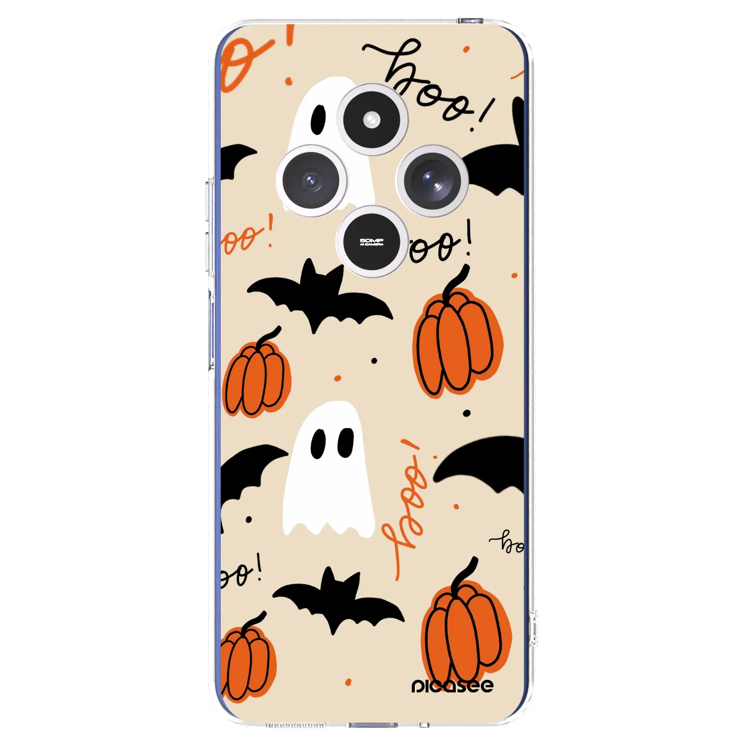 Picasee silikonski prozorni ovitek za Xiaomi Redmi 14C - Halloween 26