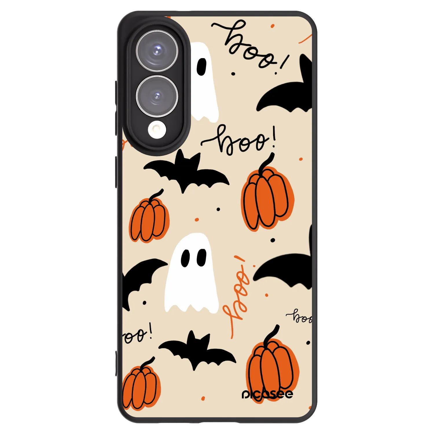Picasee silikonski črni ovitek za Samsung Galaxy S25 Edge 5G - Halloween 26