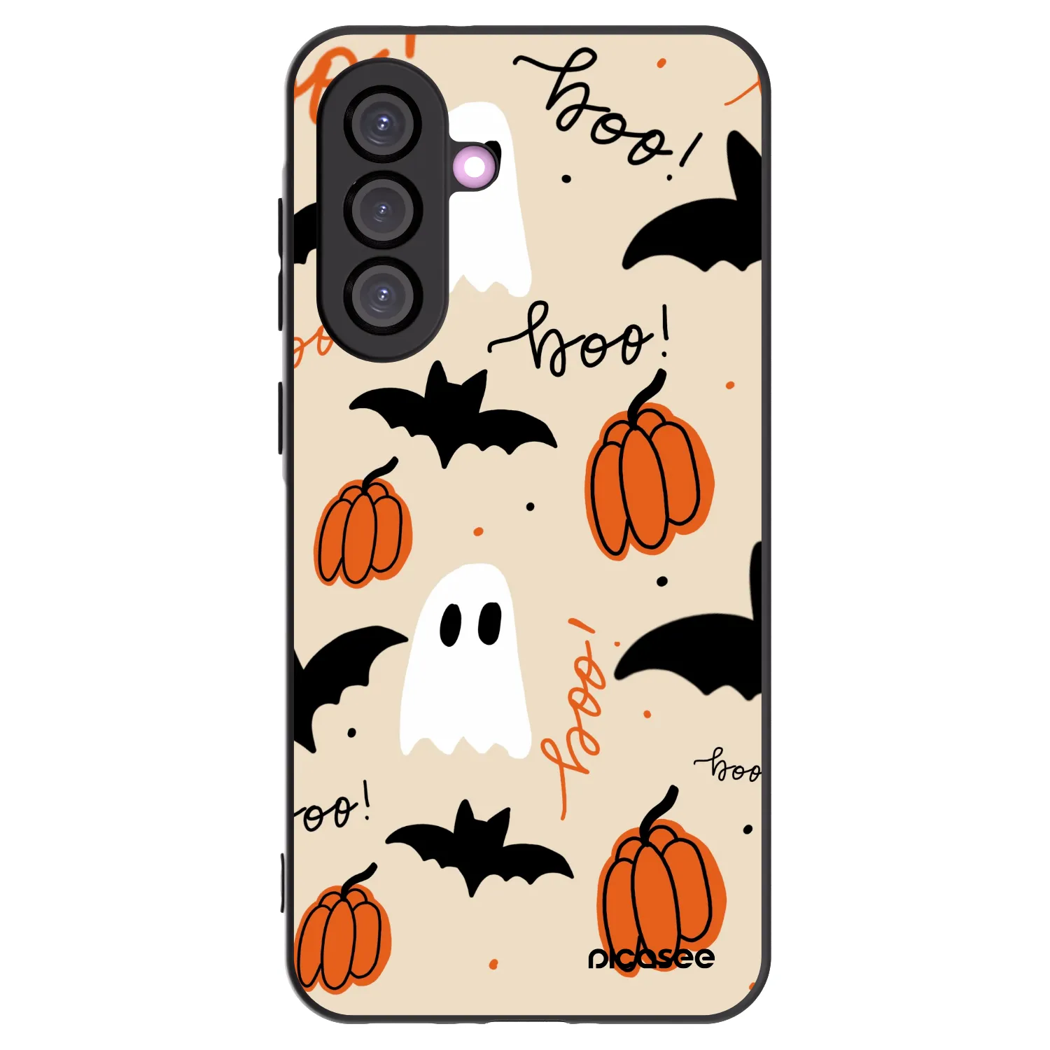 Picasee silikonski črni ovitek za Samsung Galaxy A36 5G - Halloween 26
