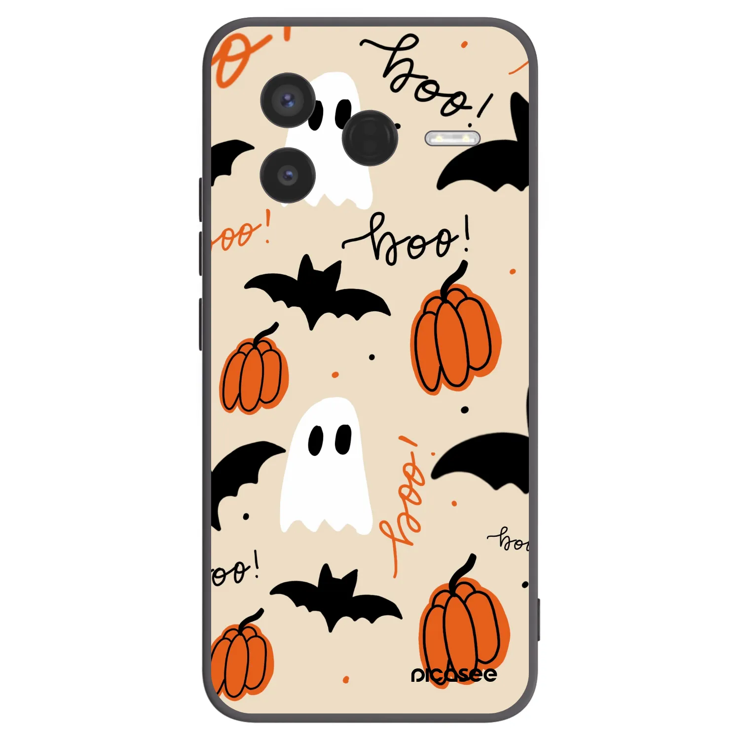 Picasee silikonski črni ovitek za Xiaomi Poco F7 Pro 5G - Halloween 26
