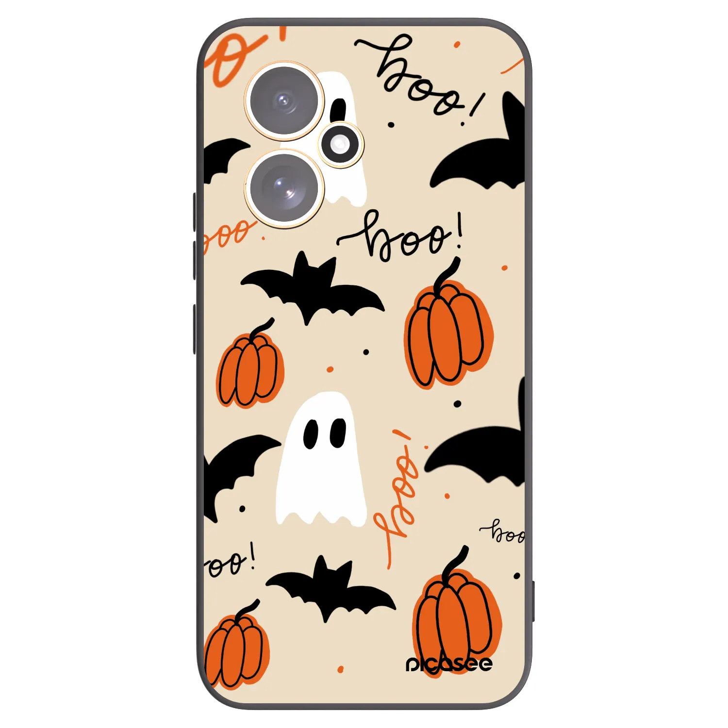 Picasee silikonski črni ovitek za Honor 400 5G - Halloween 26