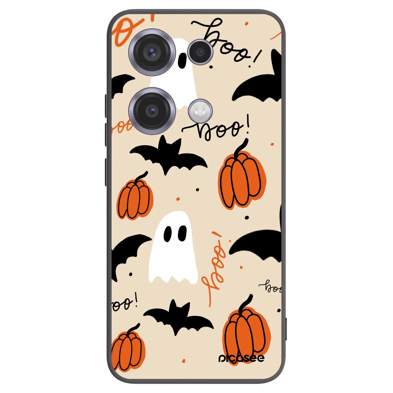 Picasee silikonski črni ovitek za Xiaomi Redmi Note 14S - Halloween 26