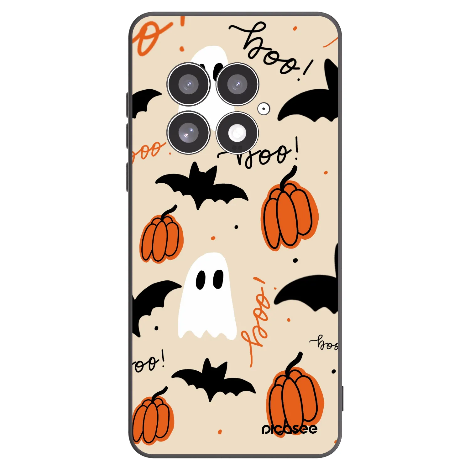 Picasee silikonski črni ovitek za OnePlus 13 5G - Halloween 26