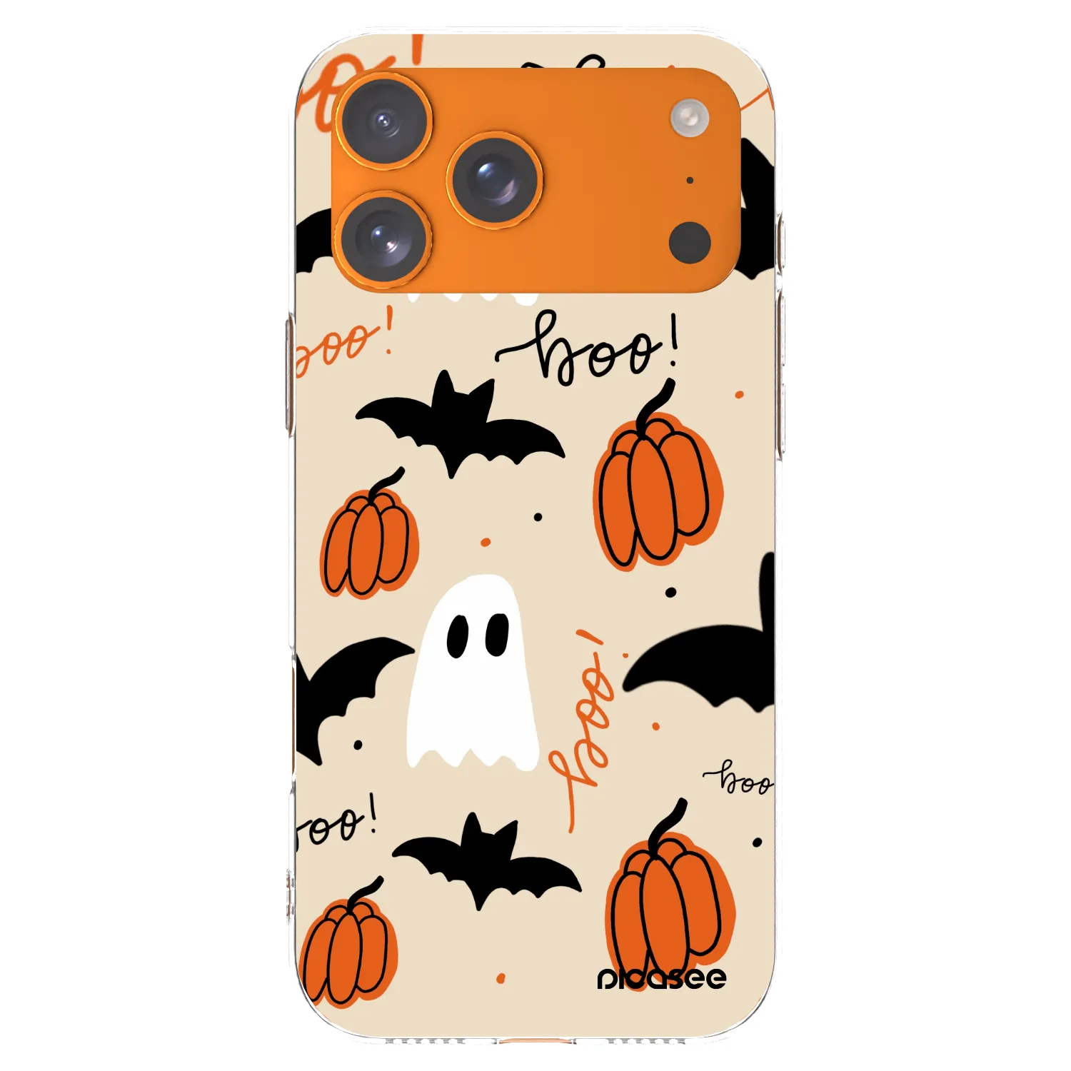 Picasee silikonski prozorni ovitek za Apple iPhone 17 Pro Max - Halloween 26