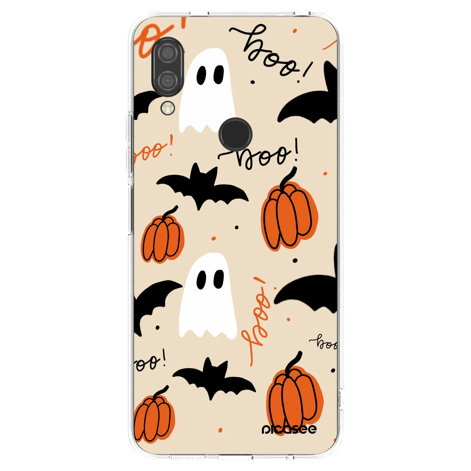 Picasee silikonski prozorni ovitek za Xiaomi Redmi 7 - Halloween 26
