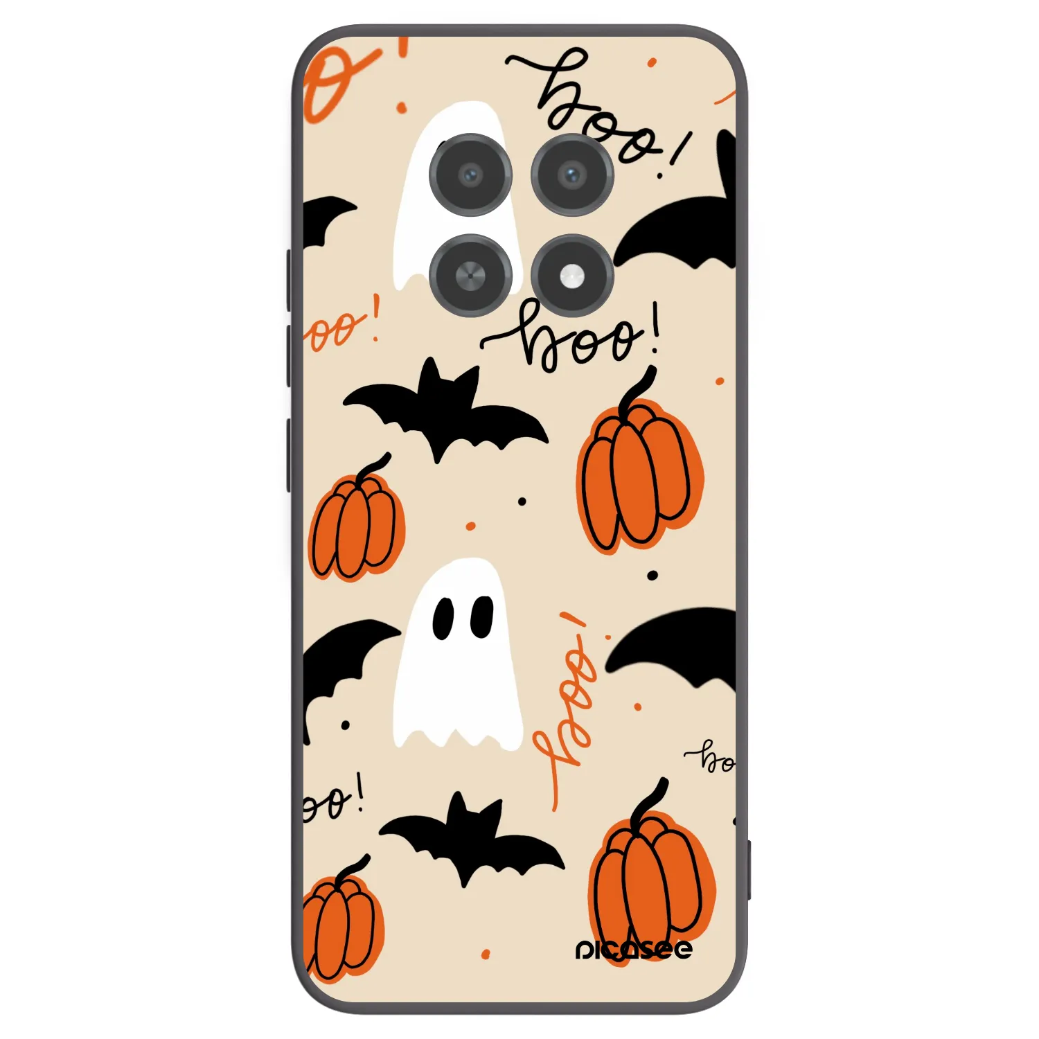 Picasee silikonski črni ovitek za Realme 12X - Halloween 26