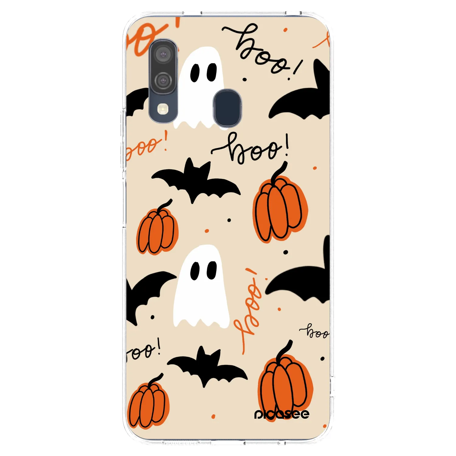 Picasee silikonski prozorni ovitek za Samsung Galaxy A40 A405F - Halloween 26