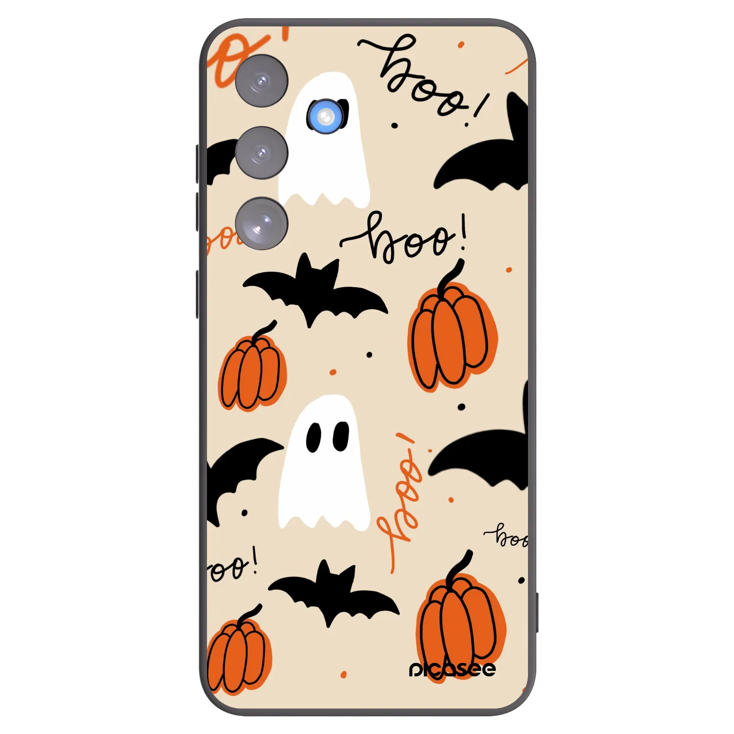 Picasee silikonski črni ovitek za Samsung Galaxy S25 FE 5G - Halloween 26