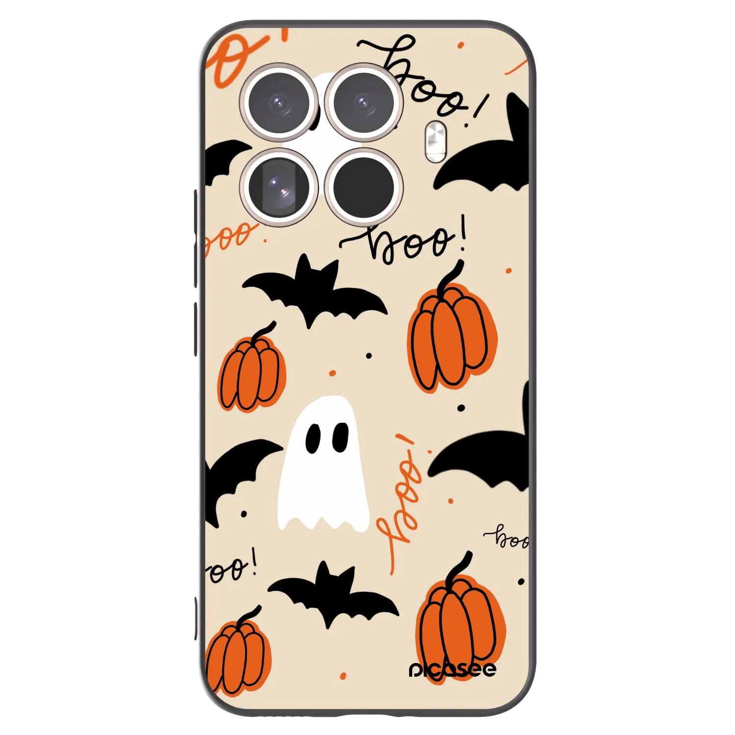 Picasee silikonski črni ovitek za Xiaomi 15T Pro - Halloween 26