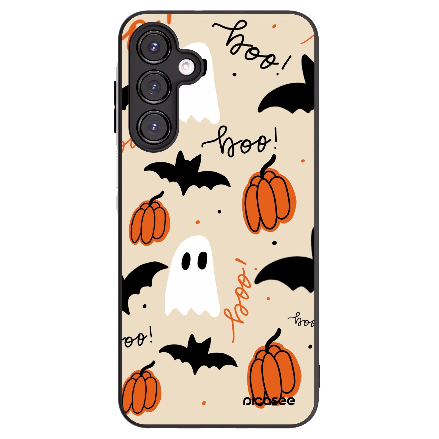 Picasee silikonski črni ovitek za Samsung Galaxy A16 4G - Halloween 26