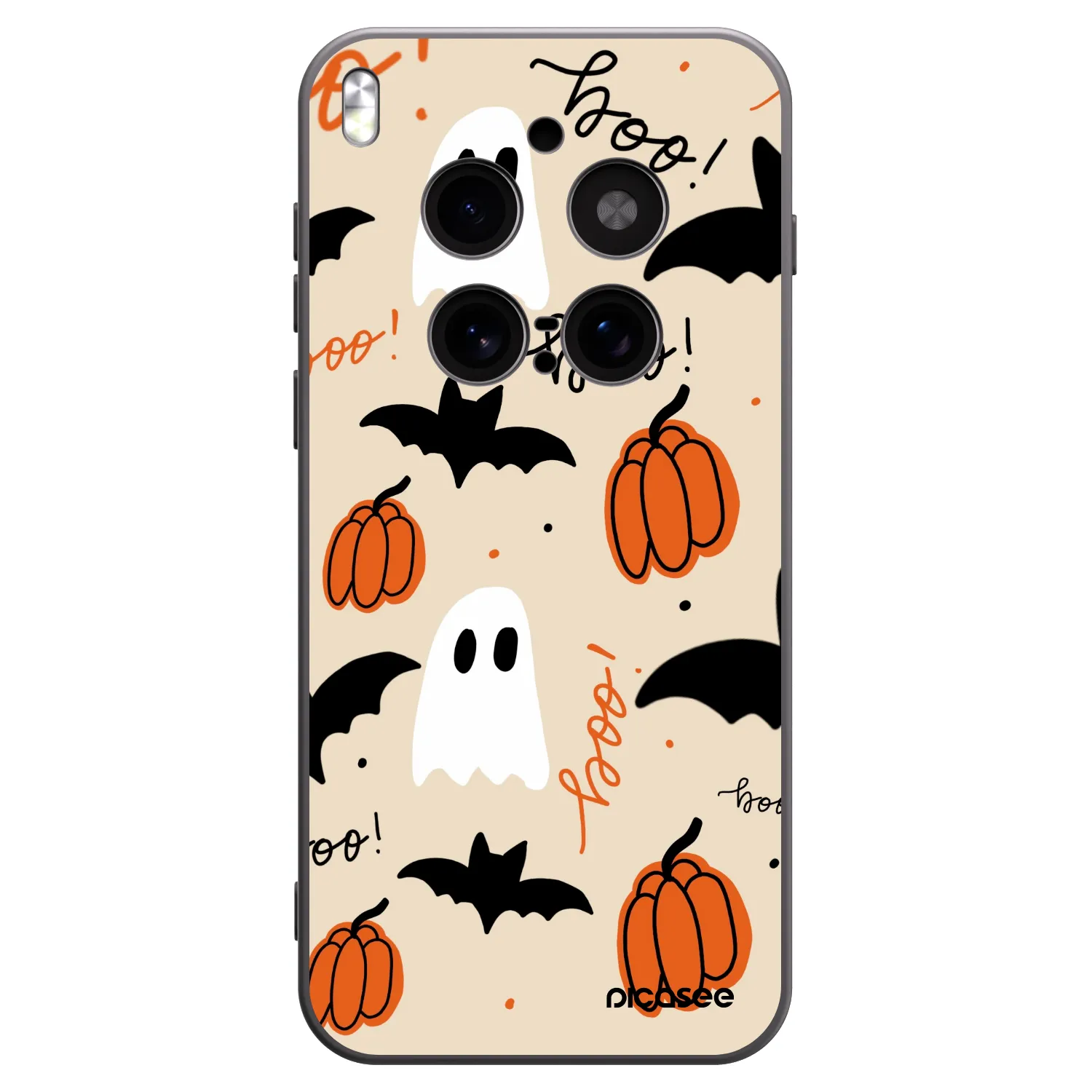 Picasee silikonski črni ovitek za Vivo X300 Pro - Halloween 26