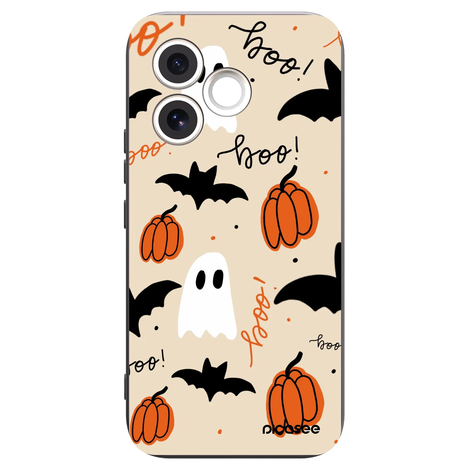 Picasee silikonski črni ovitek za Honor 600 Lite - Halloween 26