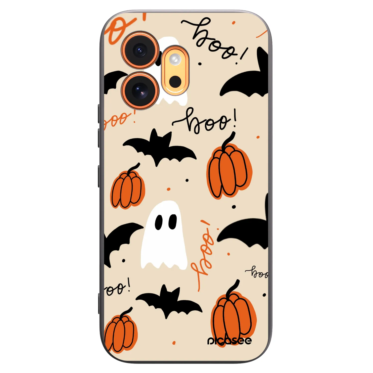 Picasee silikonski črni ovitek za Honor 600 - Halloween 26