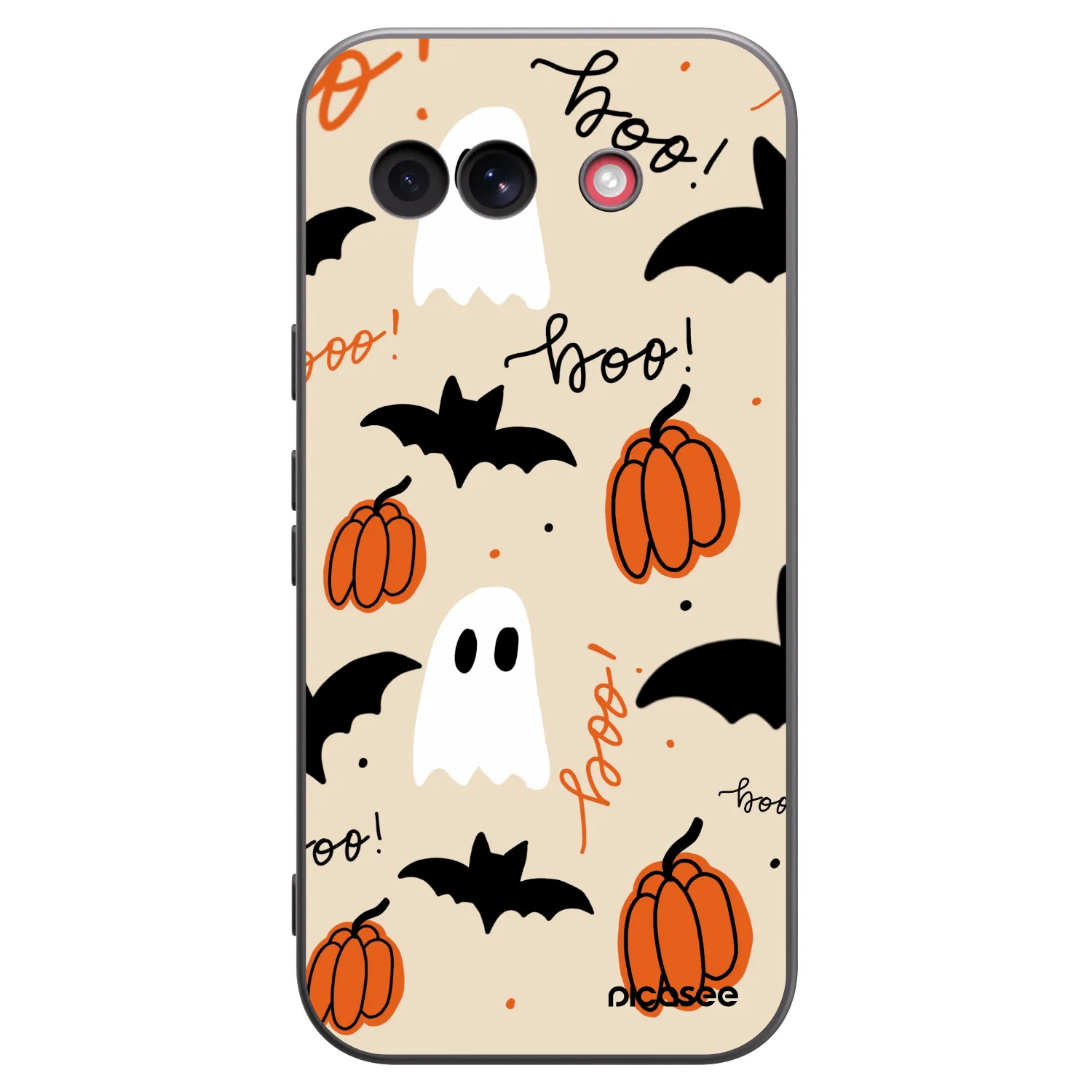 Picasee silikonski črni ovitek za Google Pixel 10a - Halloween 26