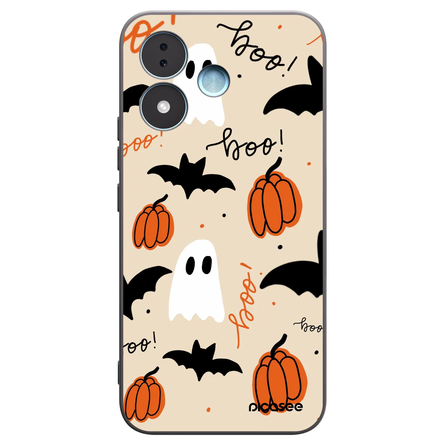 Picasee silikonski črni ovitek za Xiaomi Redmi Note 17 5G - Halloween 26